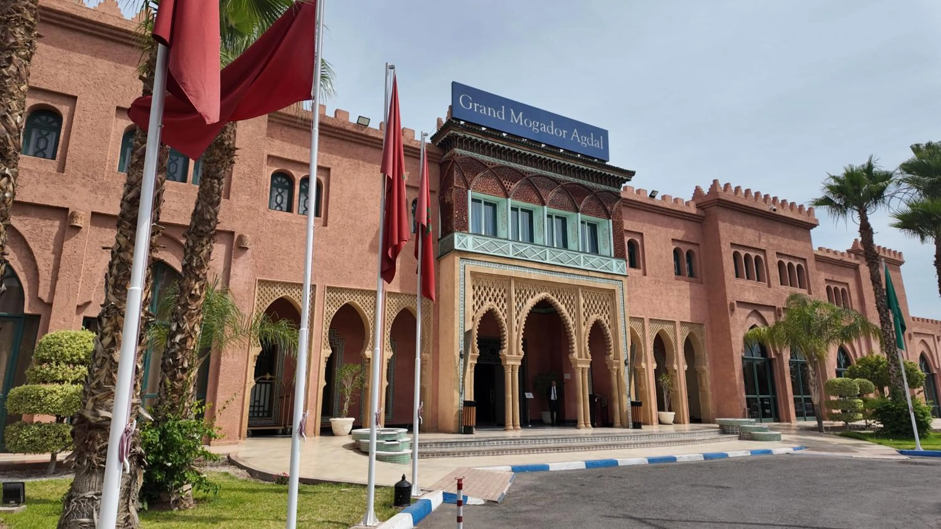 Facade/entrance in Grand Mogador Agdal & Spa