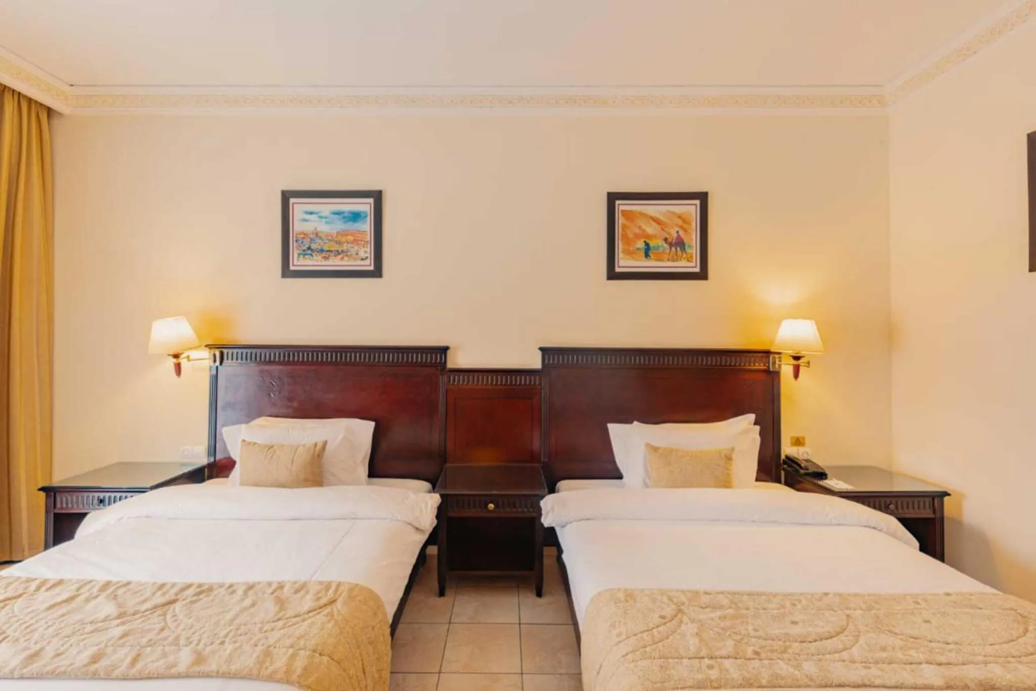 Bed in Grand Mogador Agdal & Spa