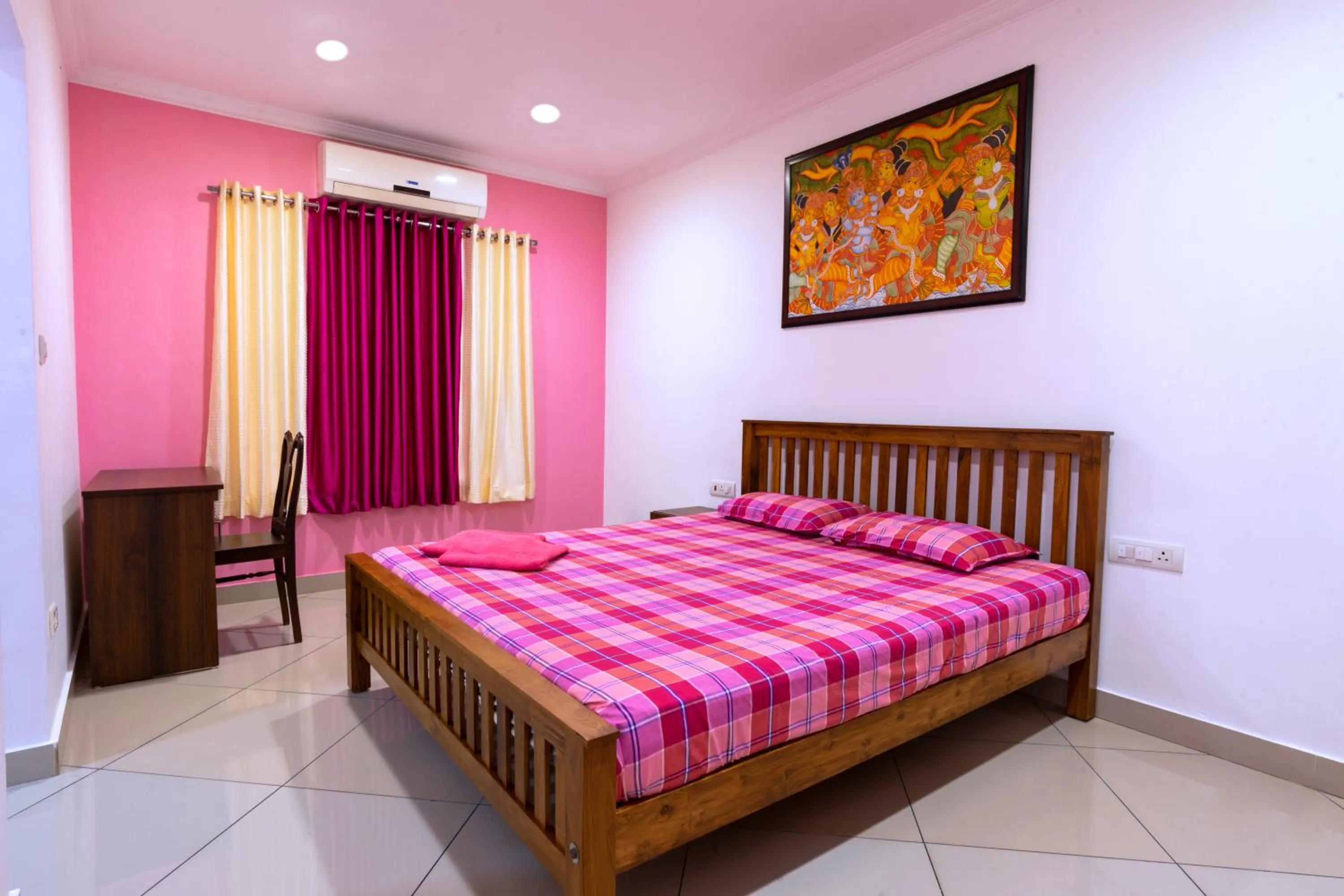 Bedroom, Bed in Vasudevam Premium Suites