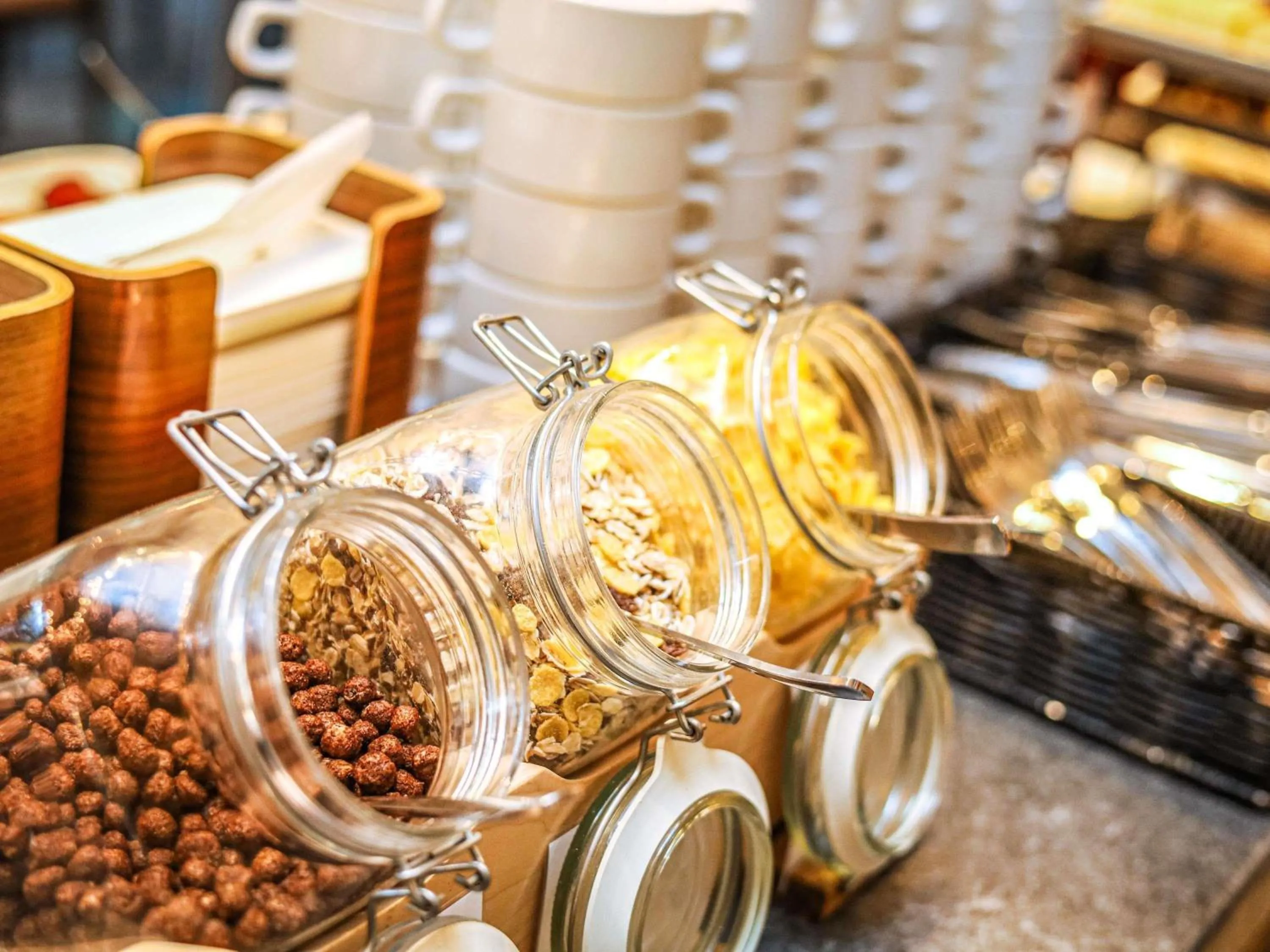 Breakfast in Novotel Poznań Malta