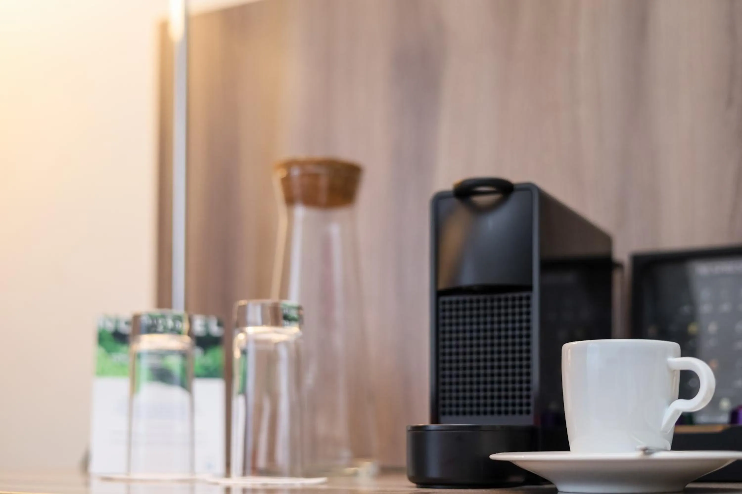 Coffee/tea facilities in Novotel Poznań Malta