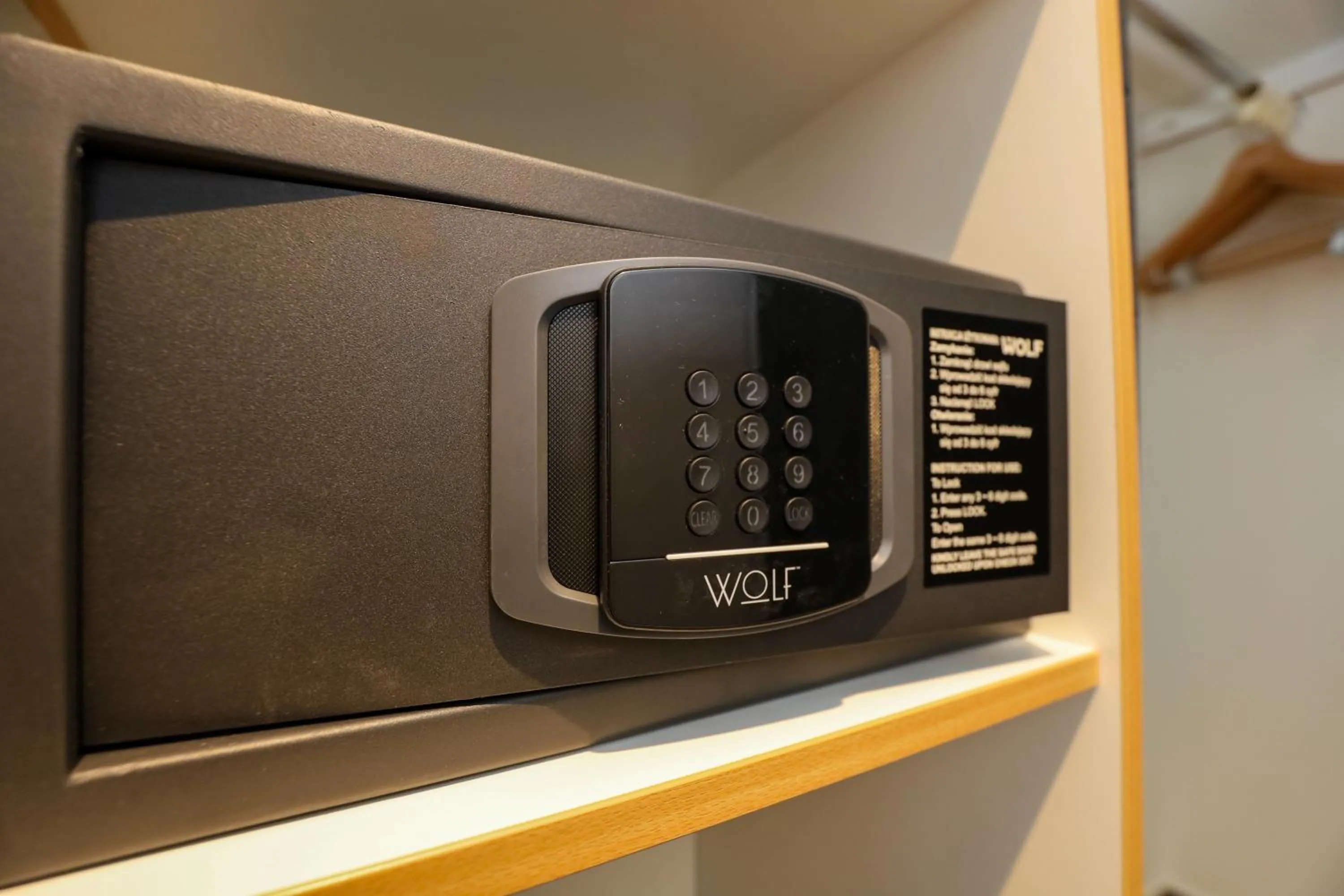 safe in Novotel Poznań Malta