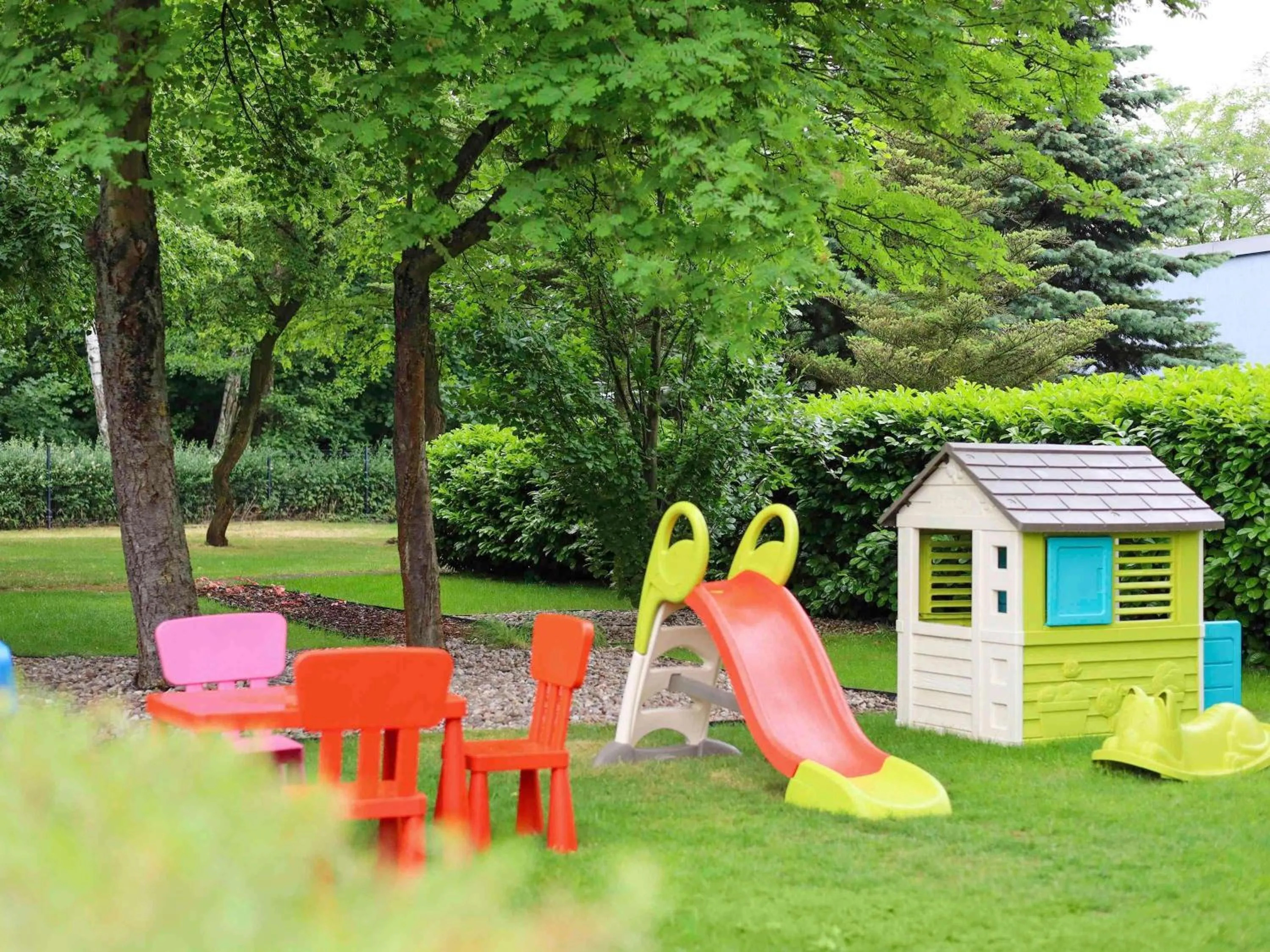 Pool view in Novotel Poznań Malta