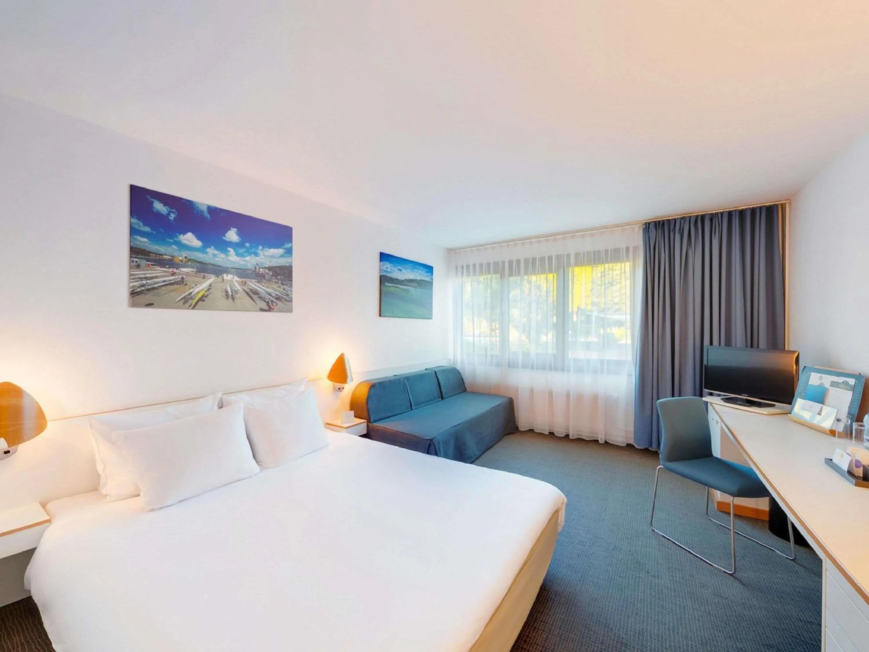 Bedroom, Bed in Novotel Poznań Malta