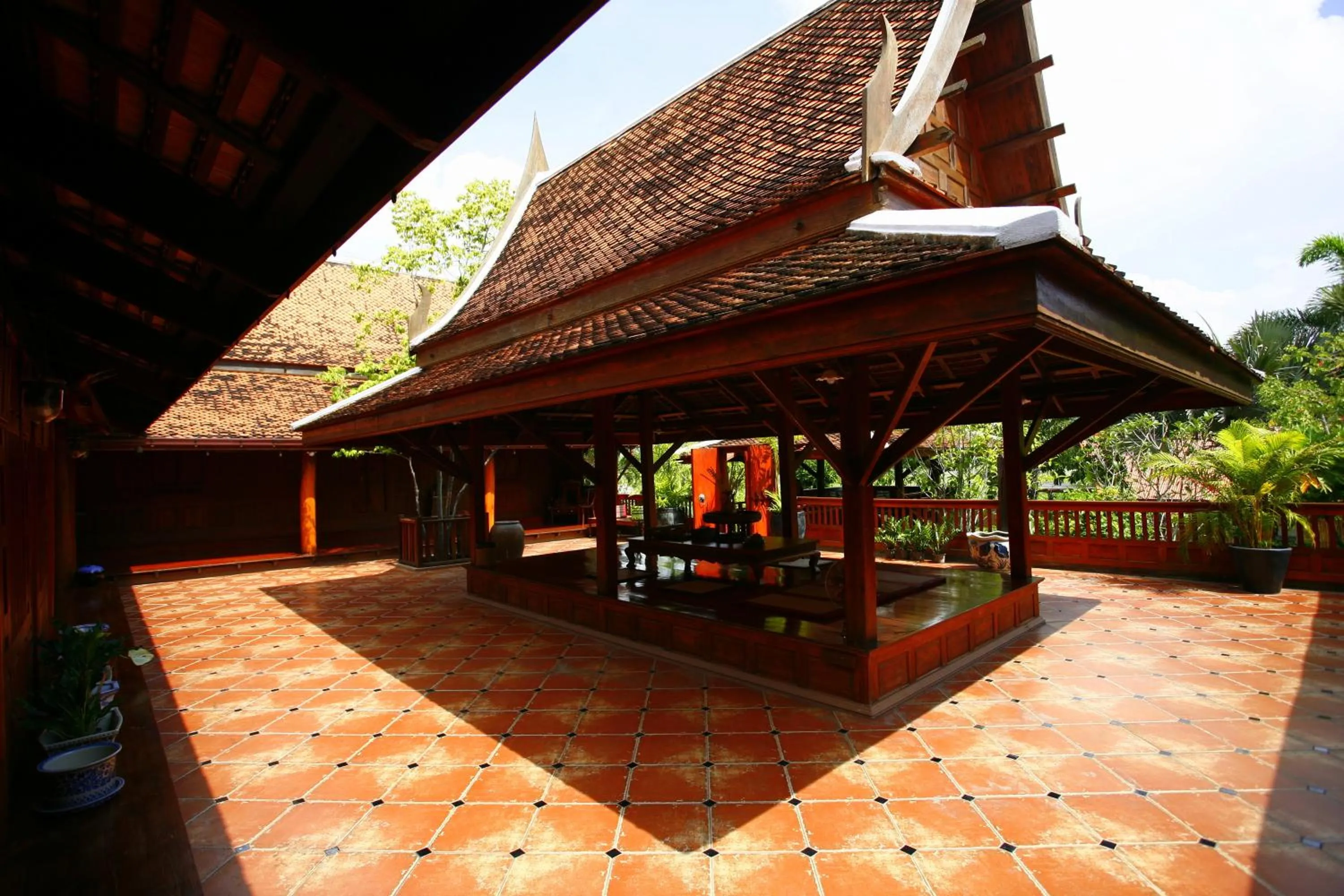 Balcony/Terrace in Ayutthaya retreat