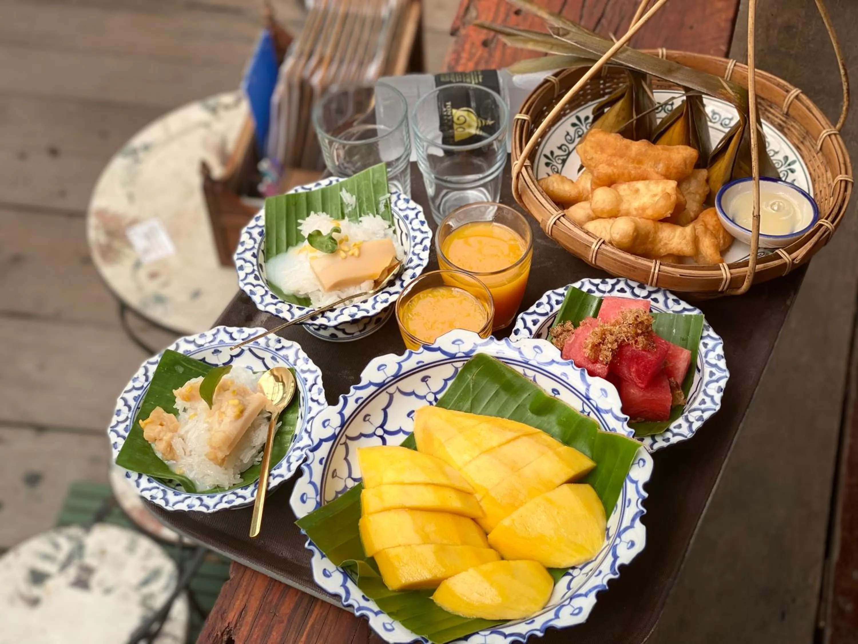 Breakfast in Ayutthaya retreat