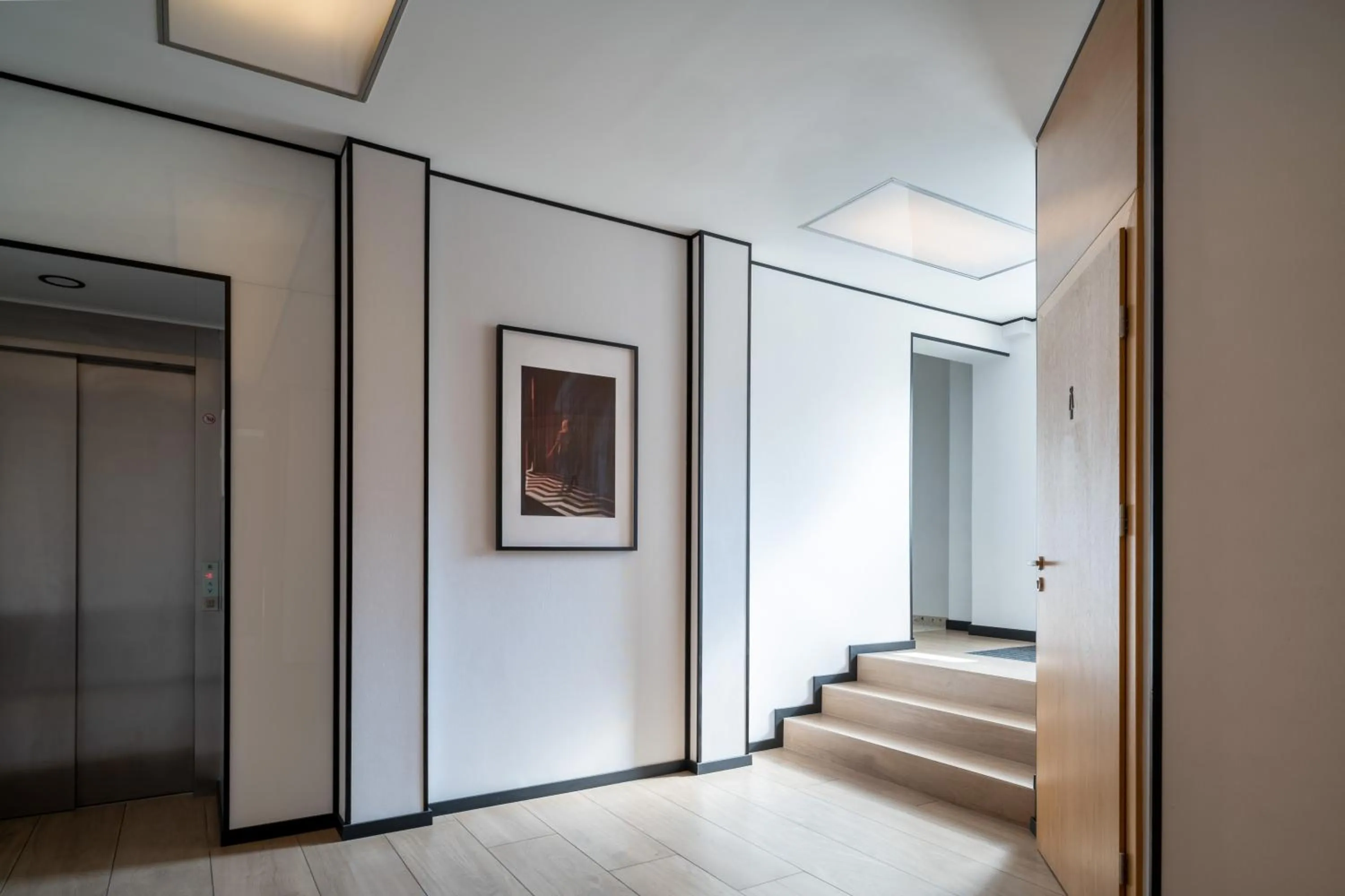 Lobby or reception in Antares Hotel