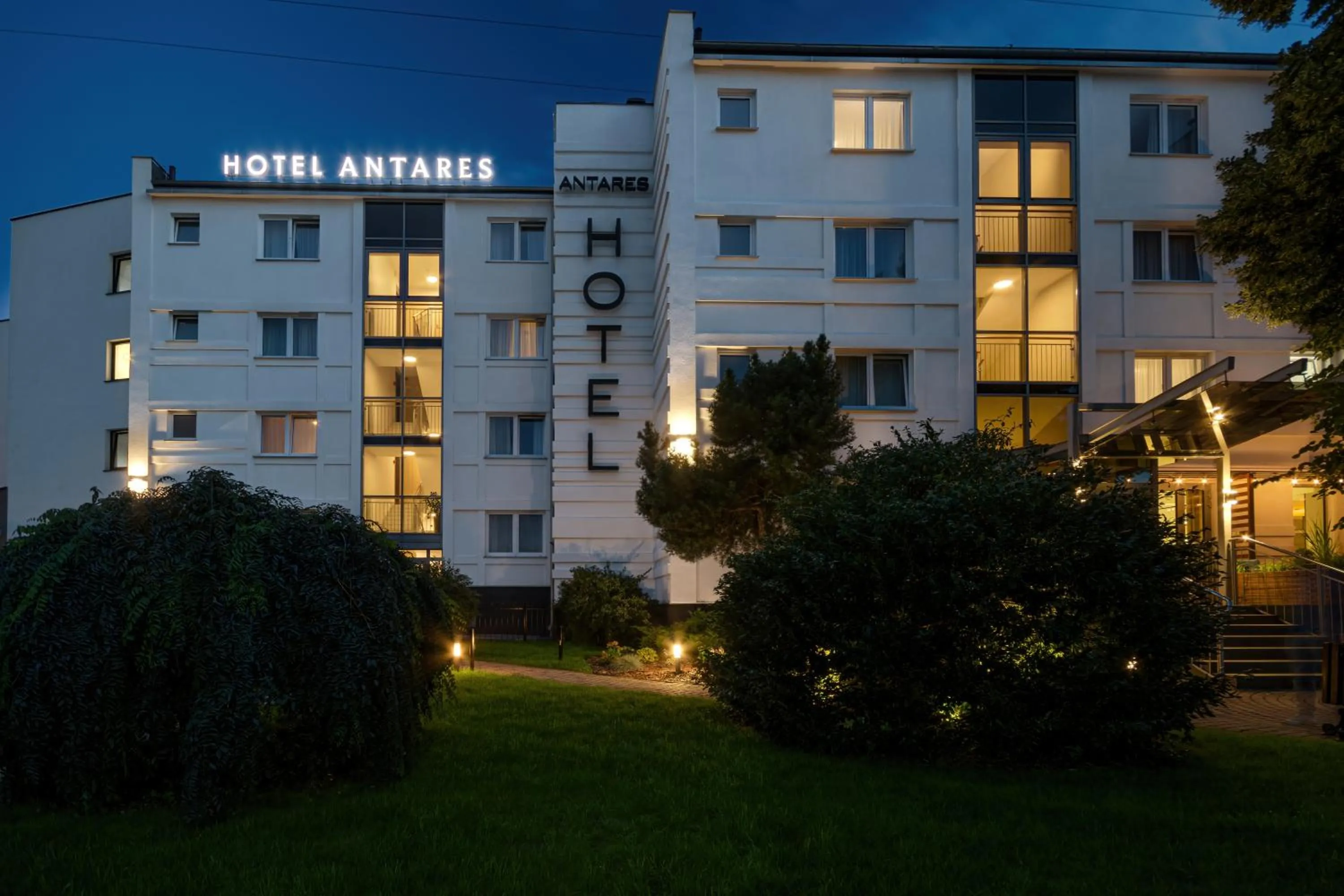Property building in Antares Hotel
