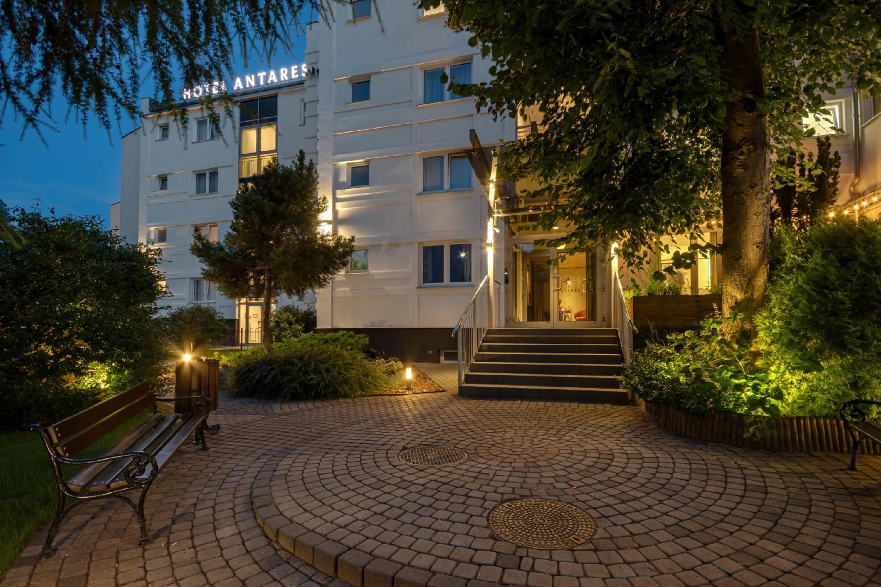 Property building in Antares Hotel