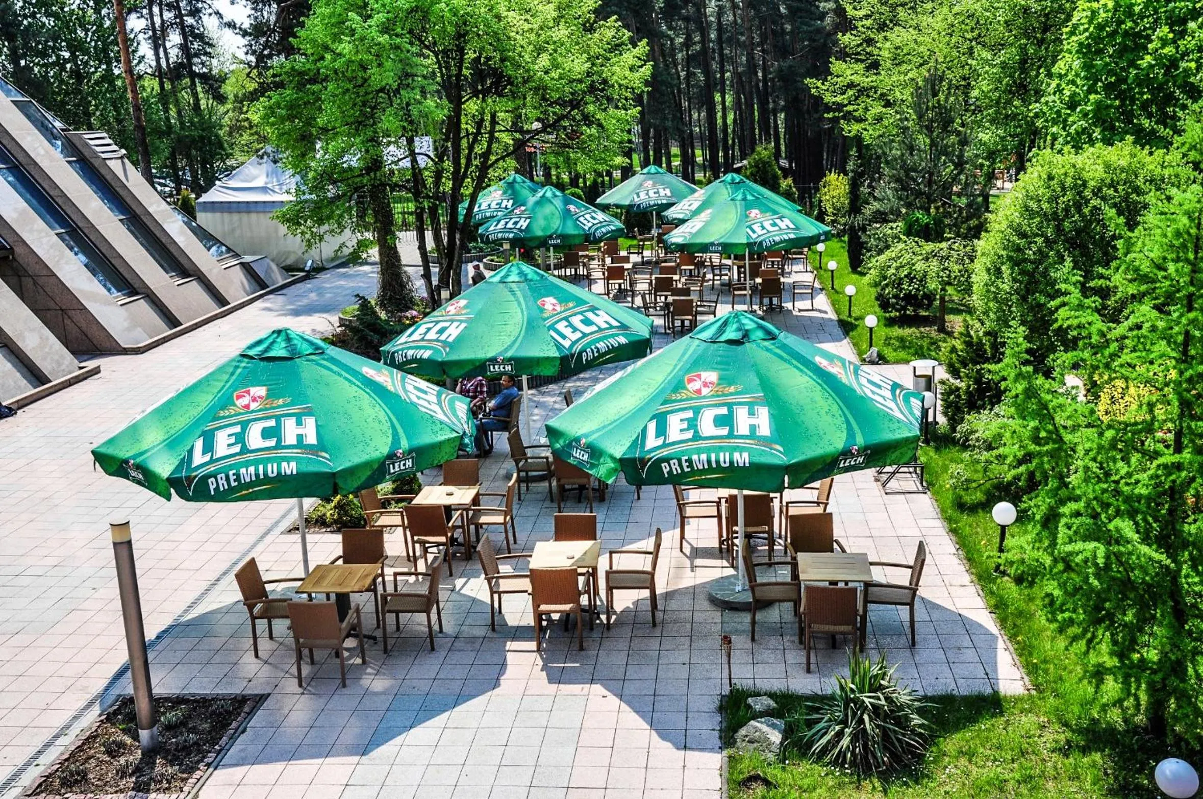 Patio in Piramida Park Hotel & Wellness