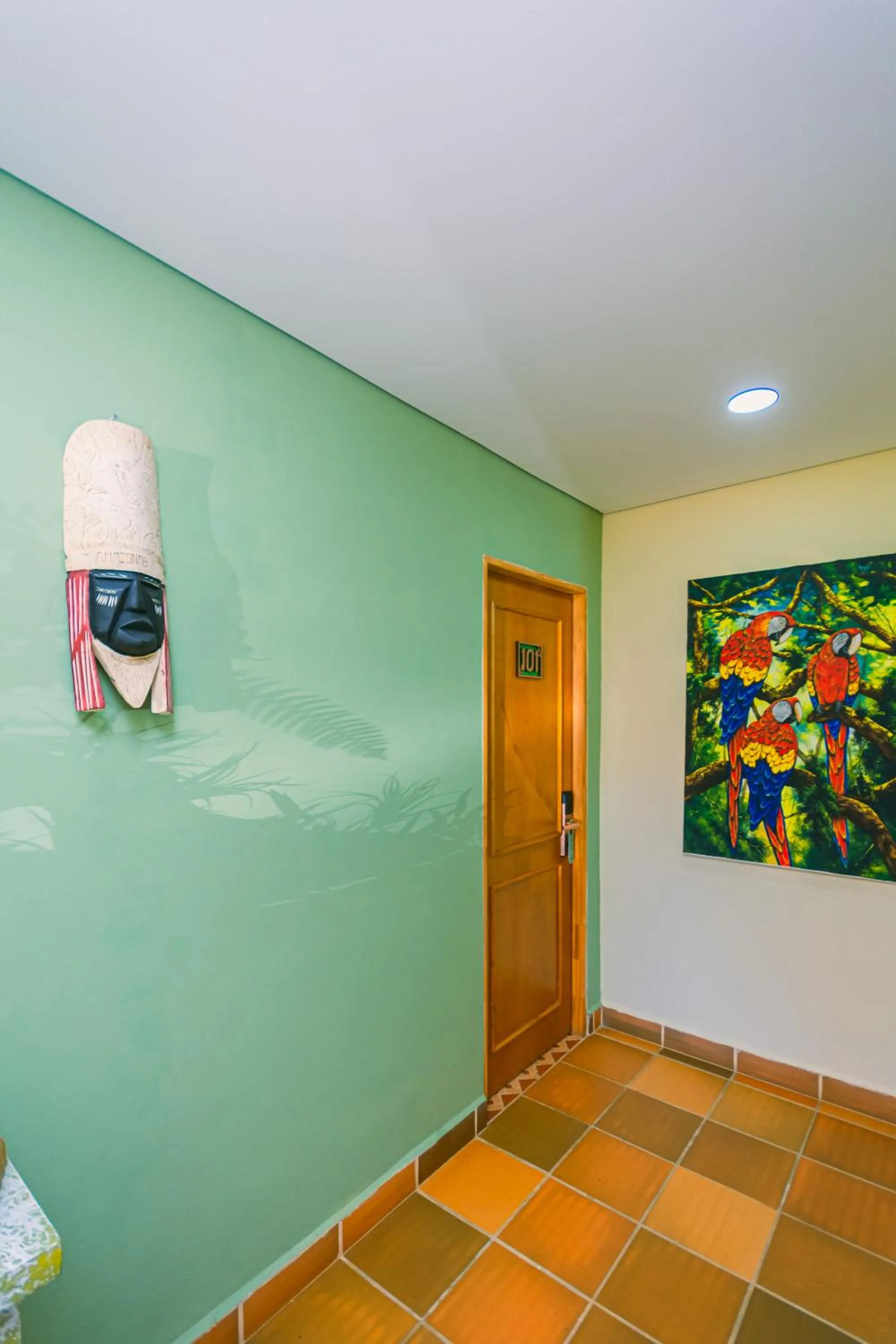 Decorative detail in Hotel Bambu Guatape