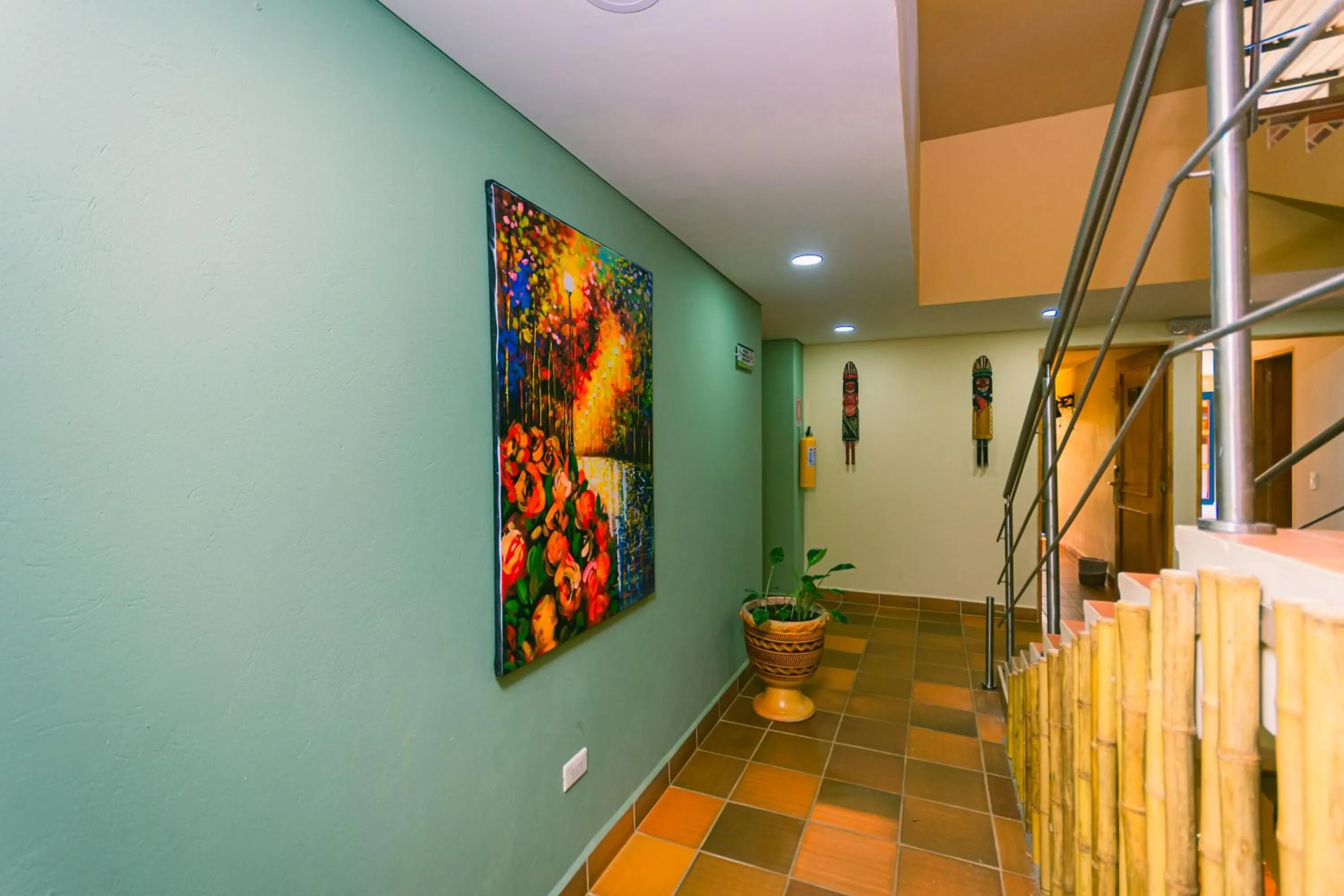 Decorative detail in Hotel Bambu Guatape