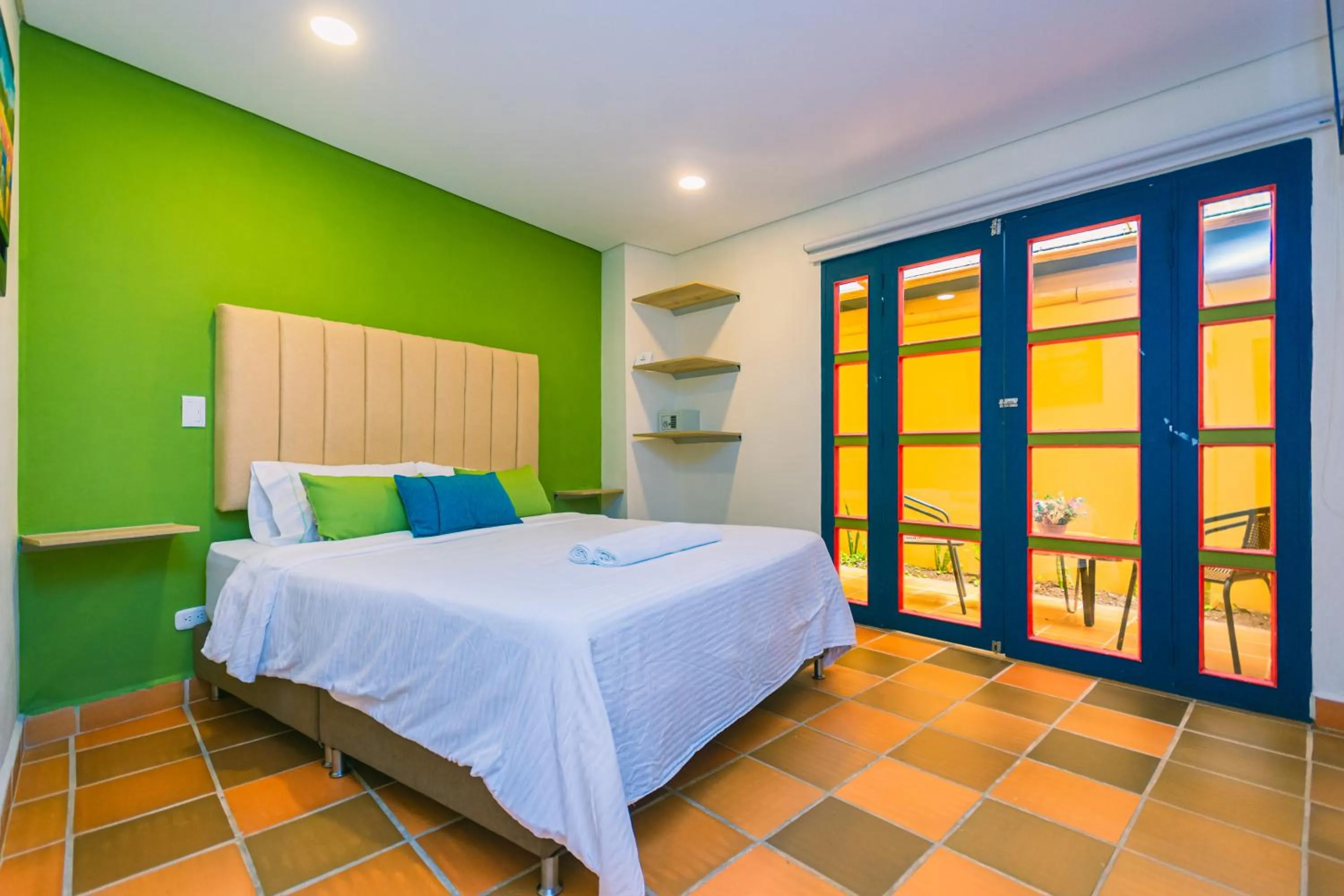 Bedroom, Bed in Hotel Bambu Guatape