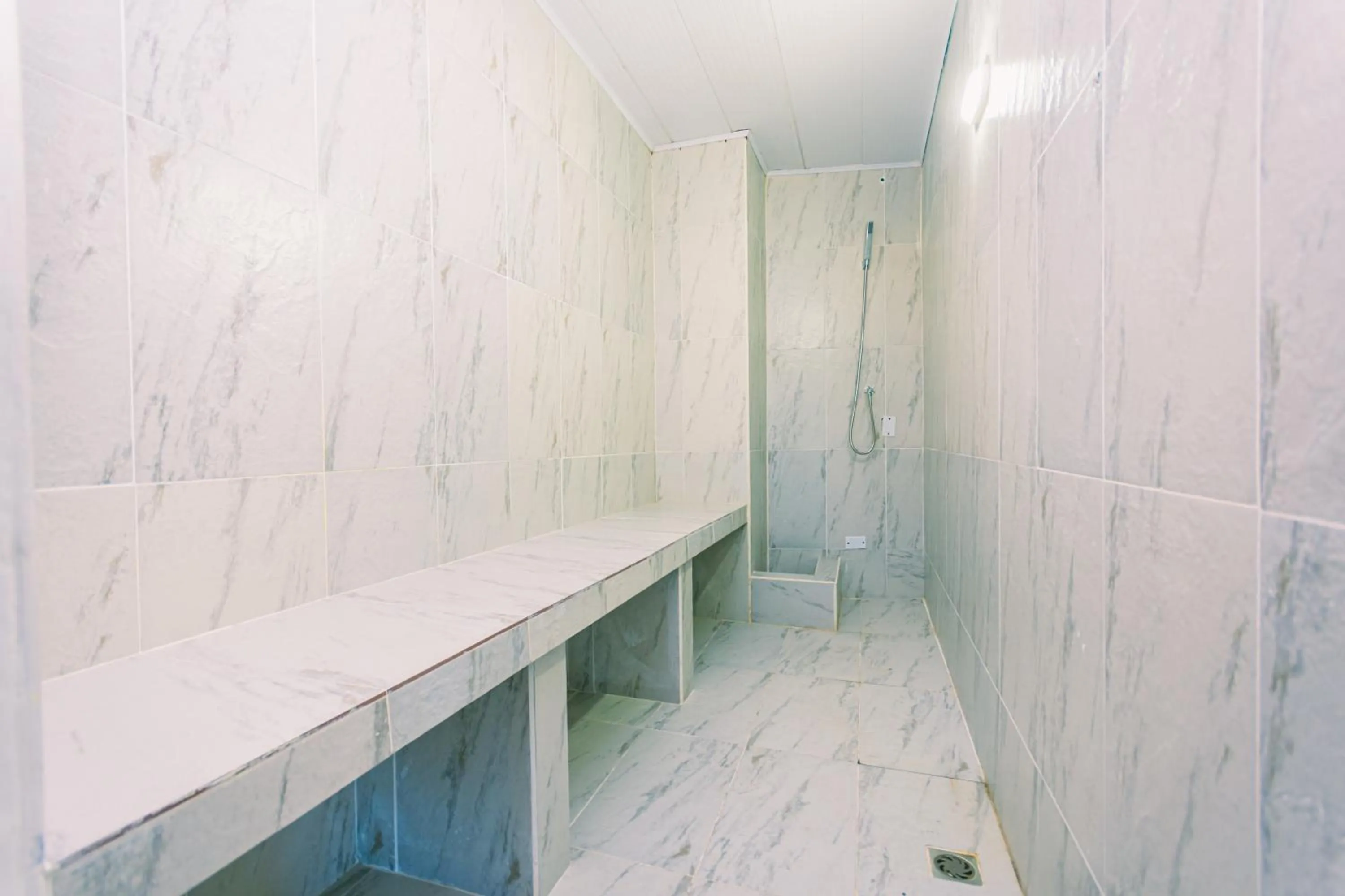 Steam room in Hotel Bambu Guatape