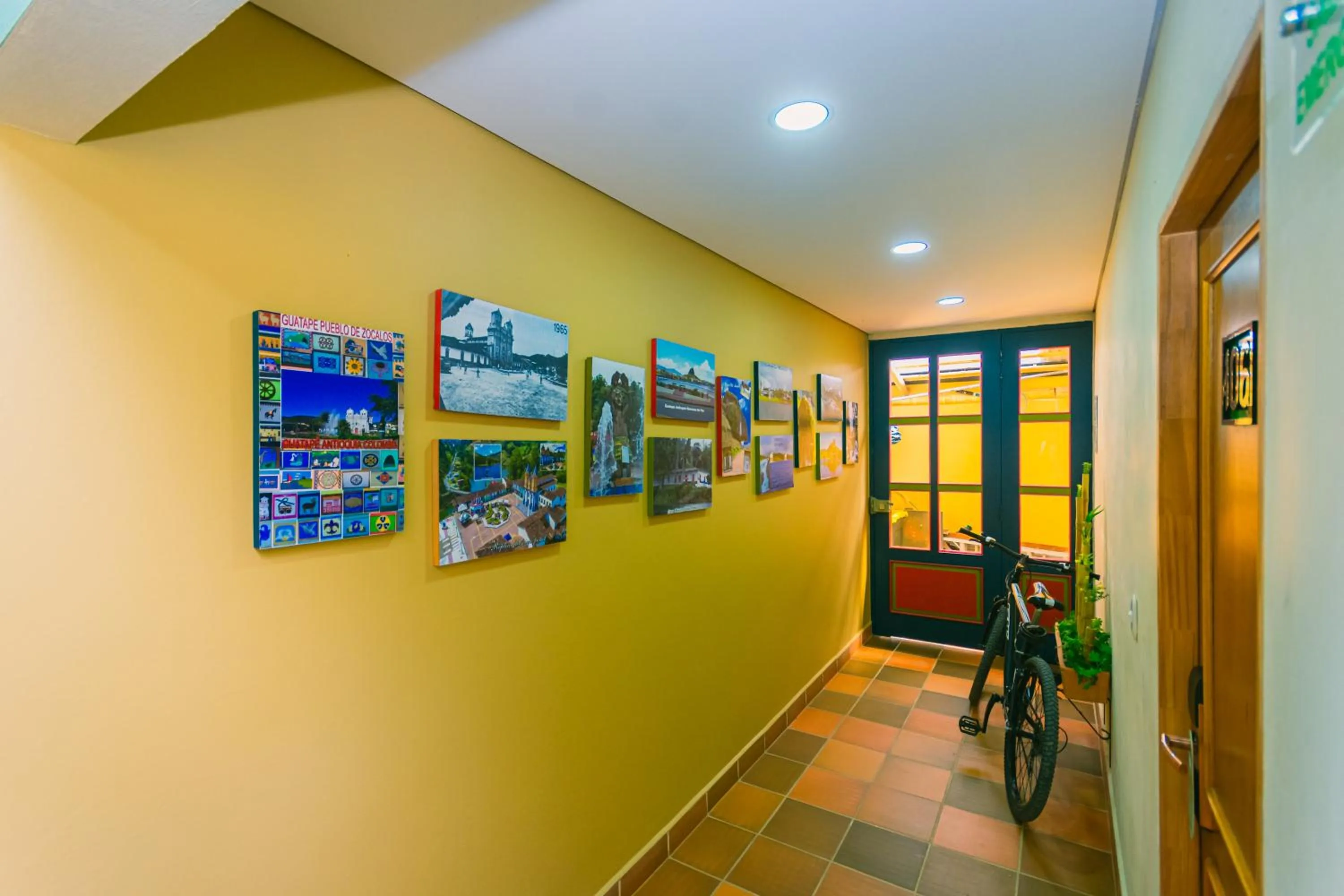 Decorative detail in Hotel Bambu Guatape