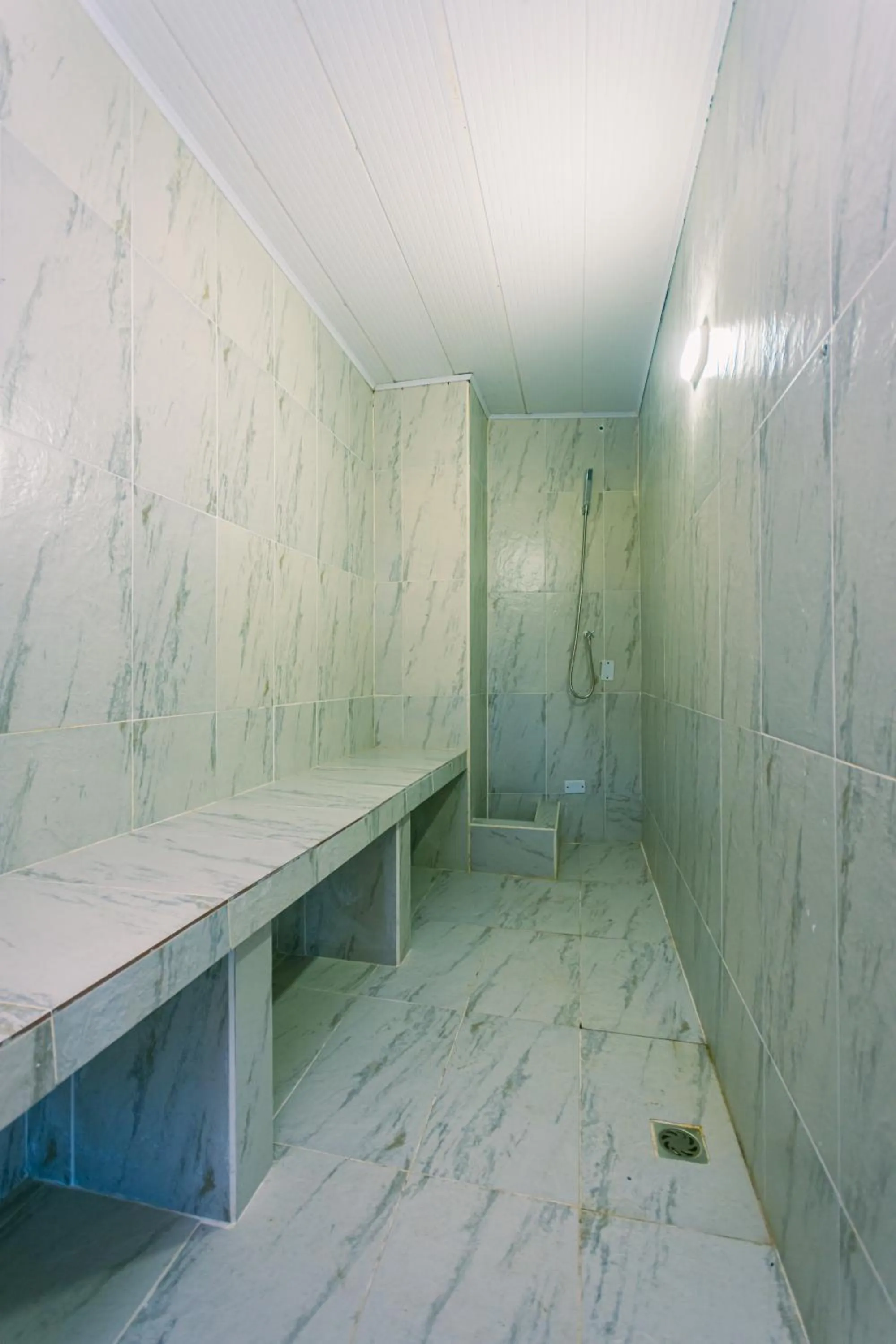 Steam room in Hotel Bambu Guatape