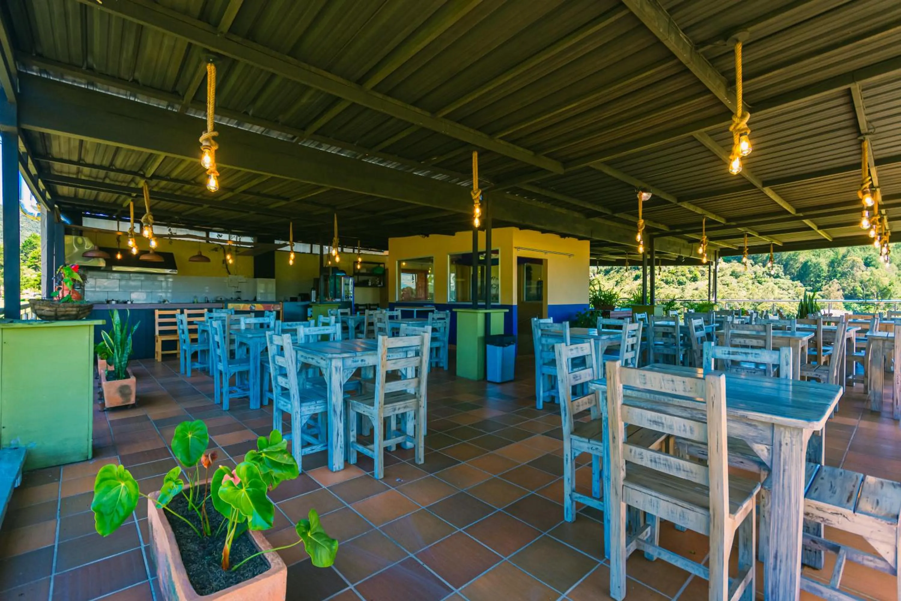 Restaurant/places to eat in Hotel Bambu Guatape