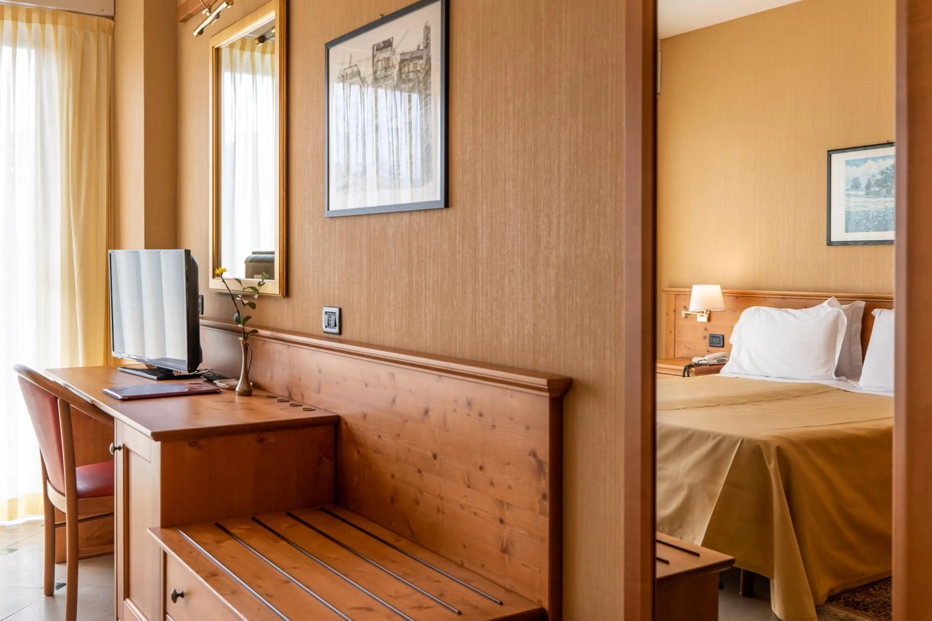 Bed in Hotel Bellevue Et Mediterranée