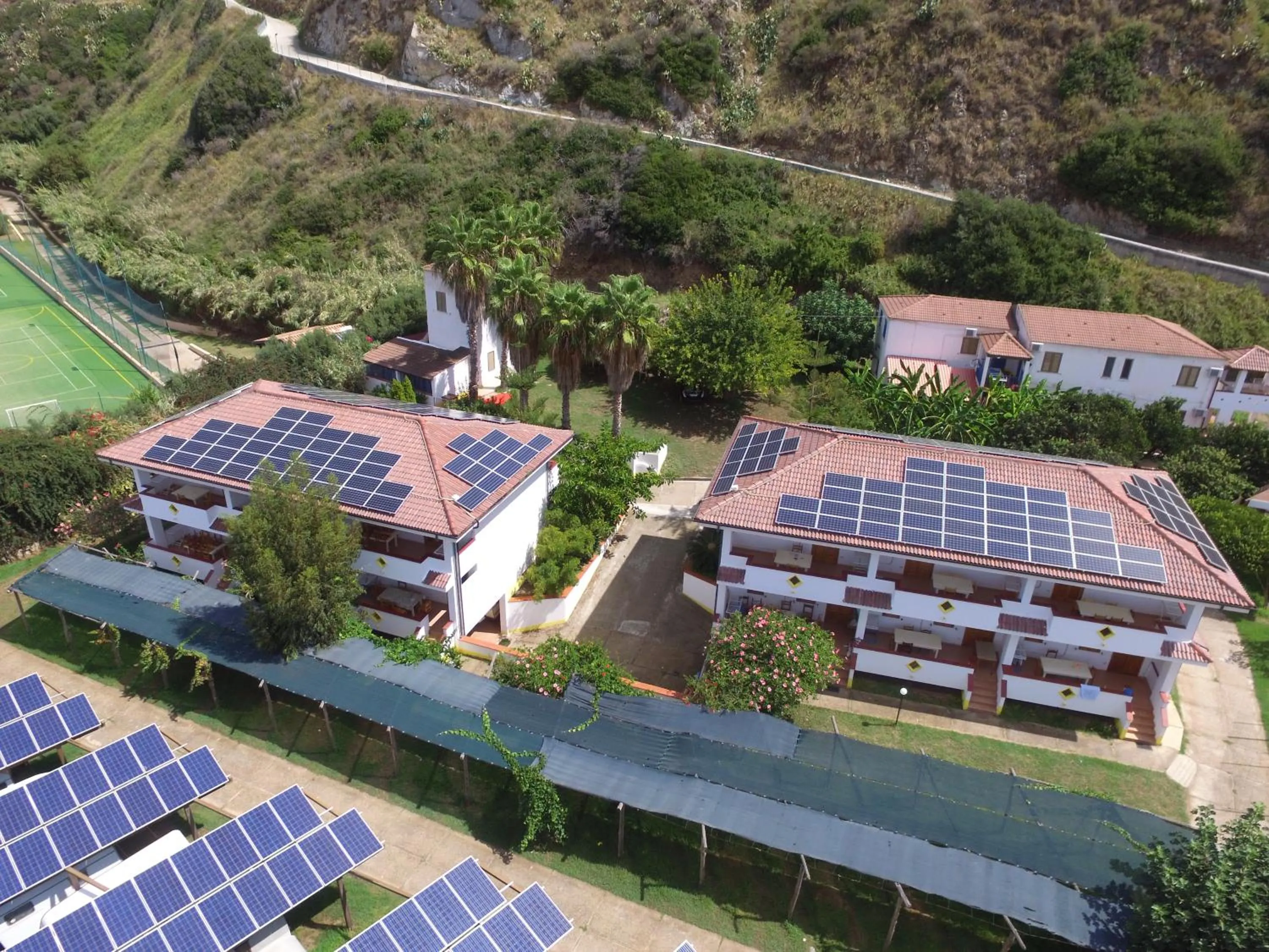 Bird's eye view in Villaggio Camping La Scogliera