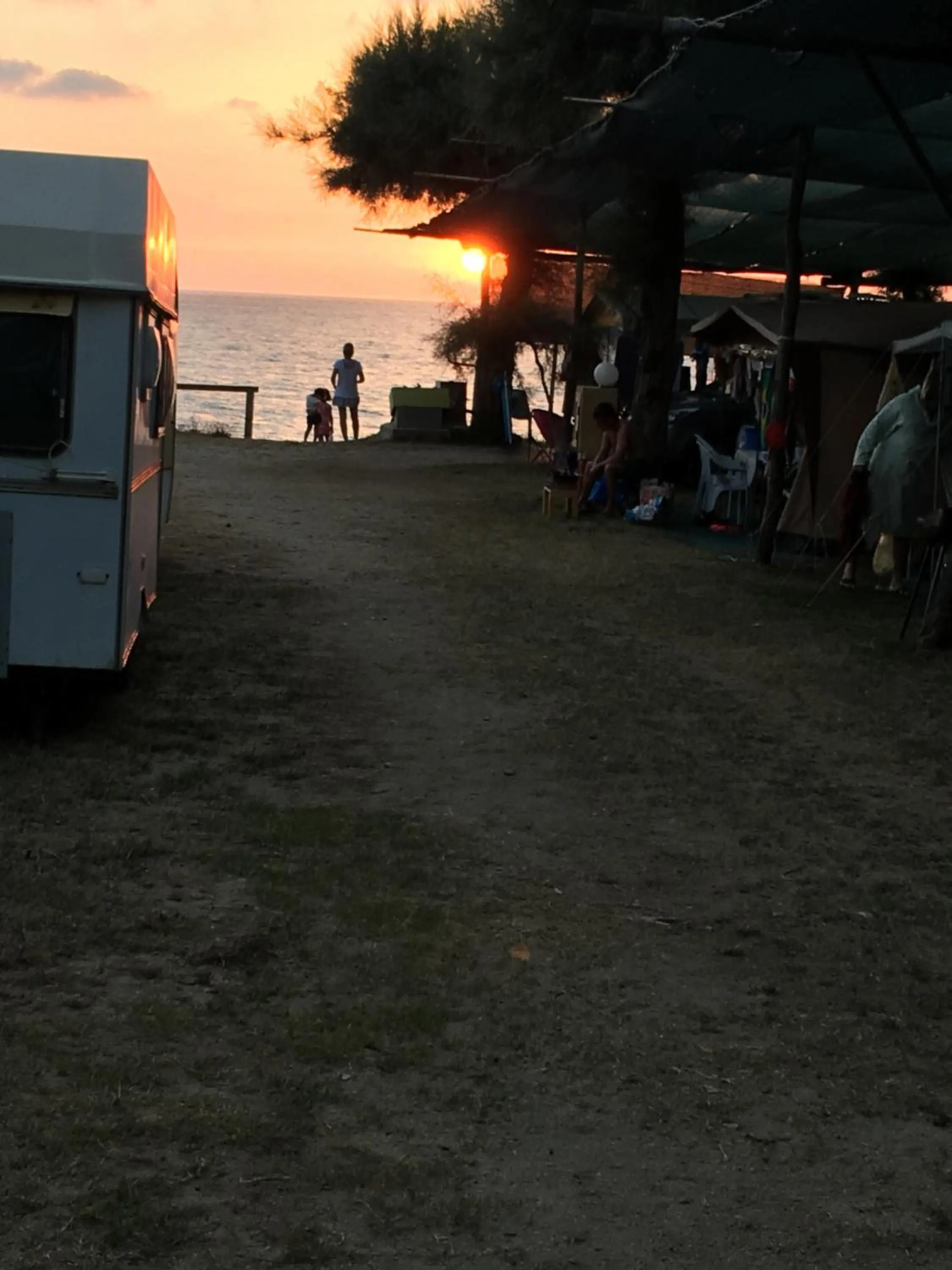 Sea view in Villaggio Camping La Scogliera