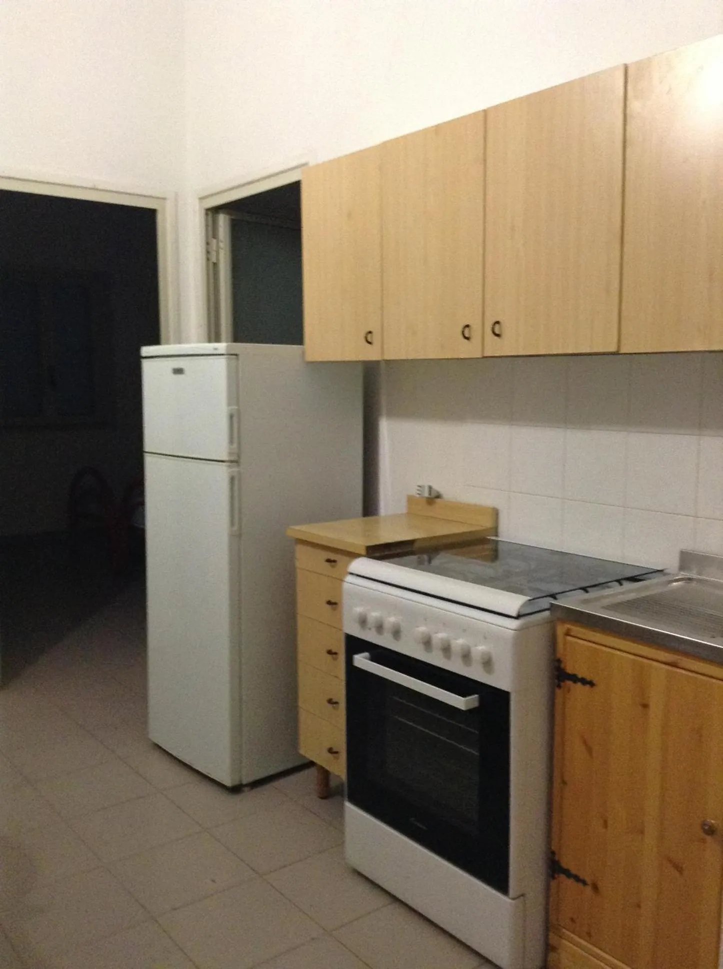 Kitchen or kitchenette in Villaggio Camping La Scogliera