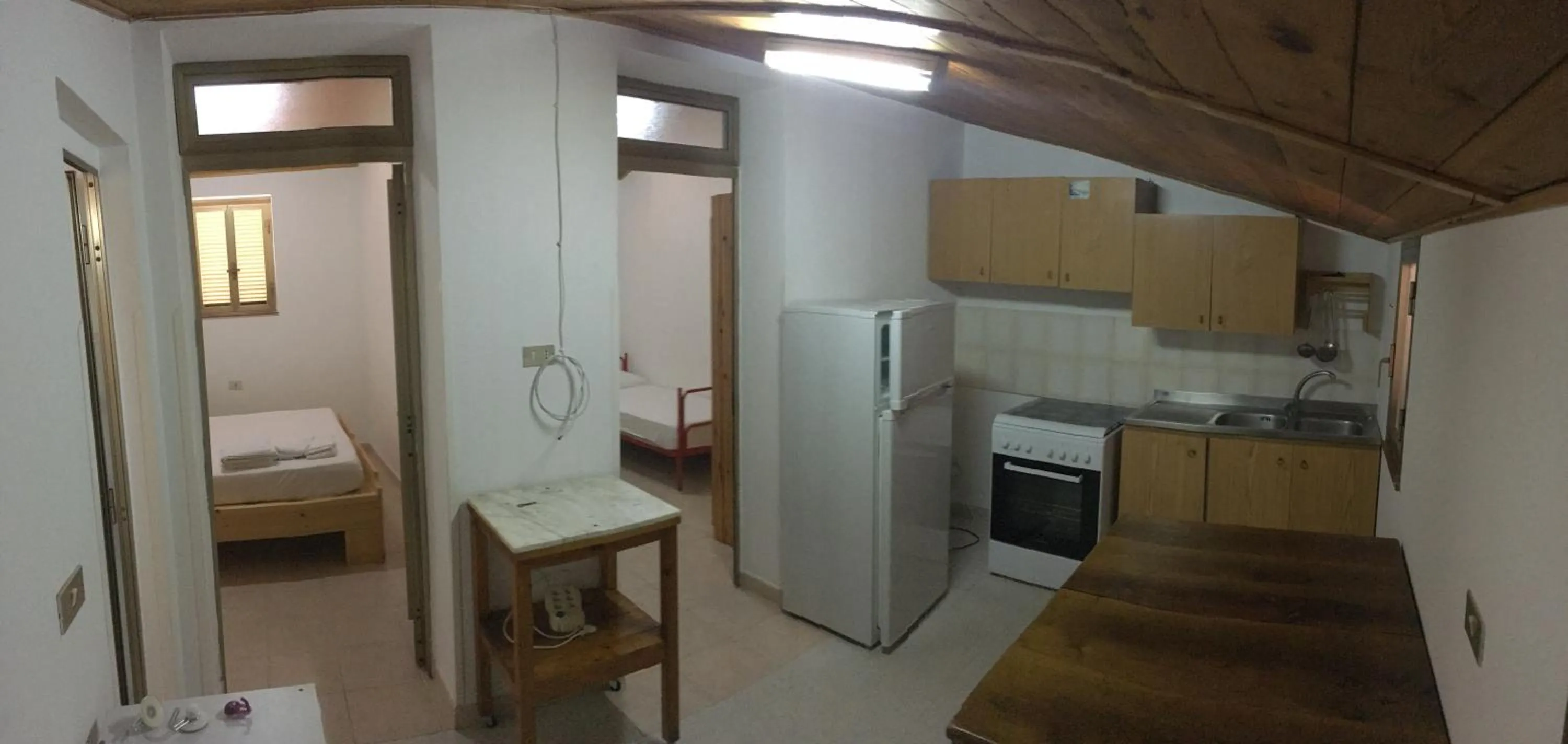 Kitchen or kitchenette in Villaggio Camping La Scogliera