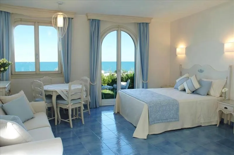 Bed in Baia Delphis Resort