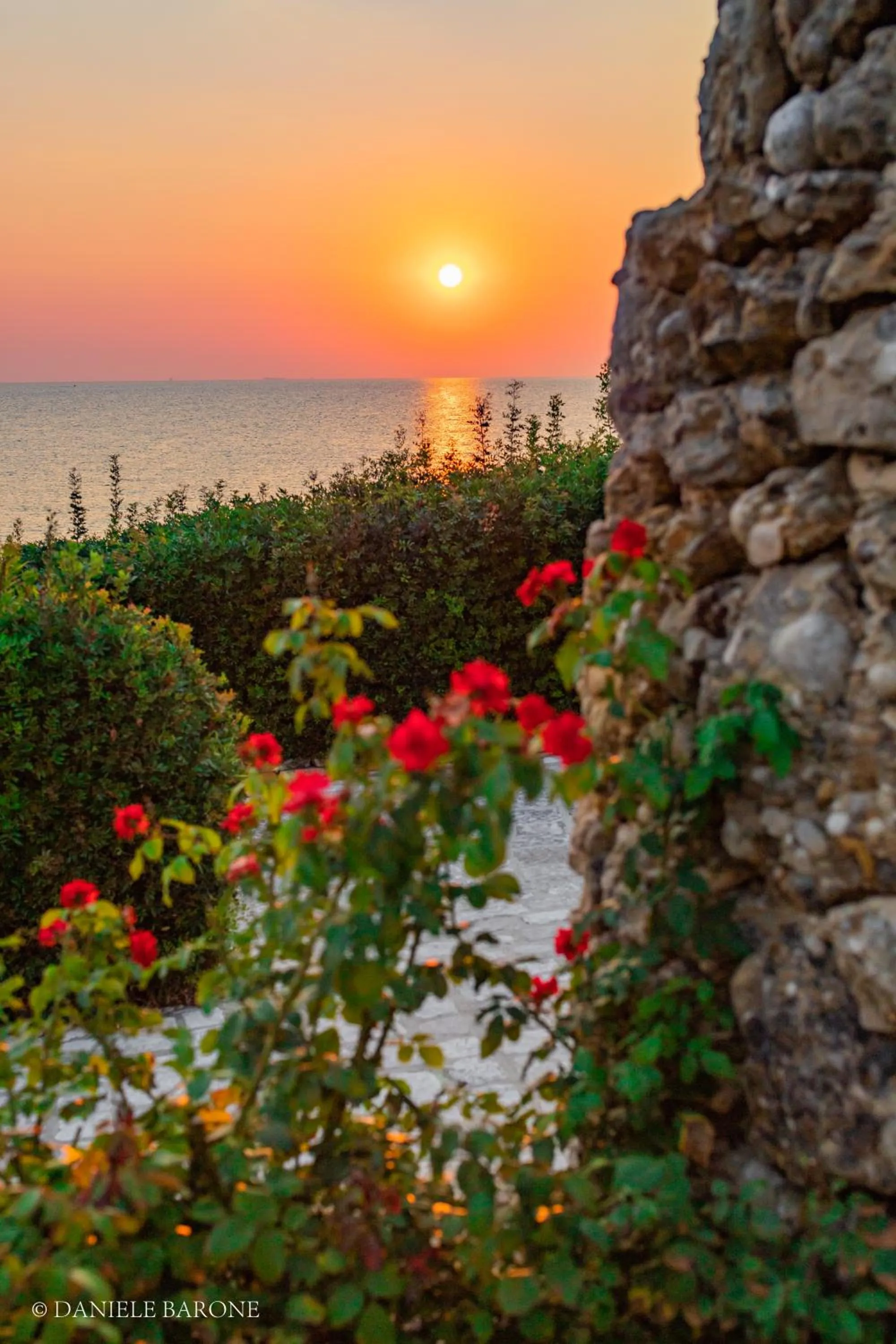 Sunrise in Baia Delphis Resort