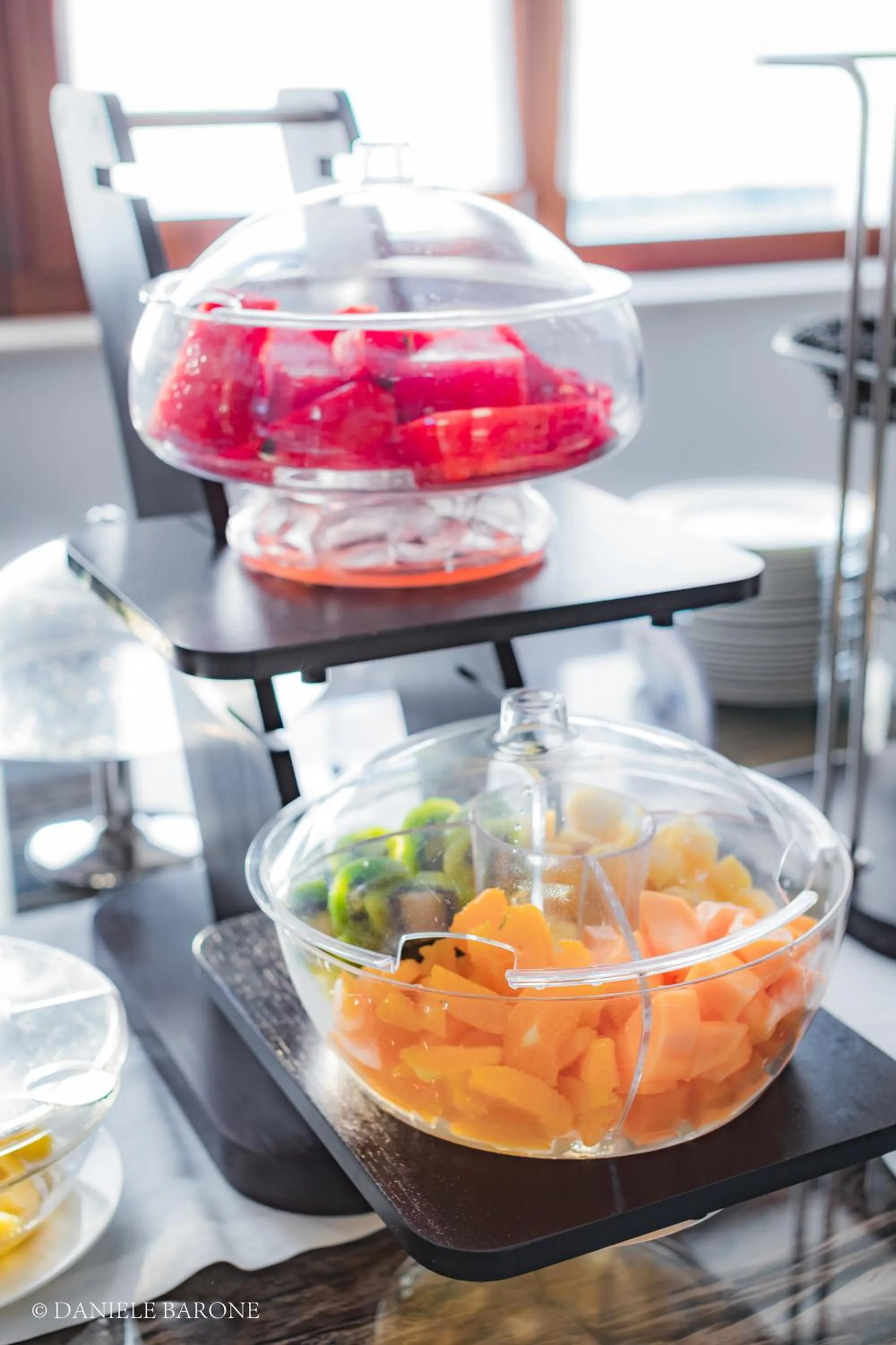 Buffet breakfast in Baia Delphis Resort