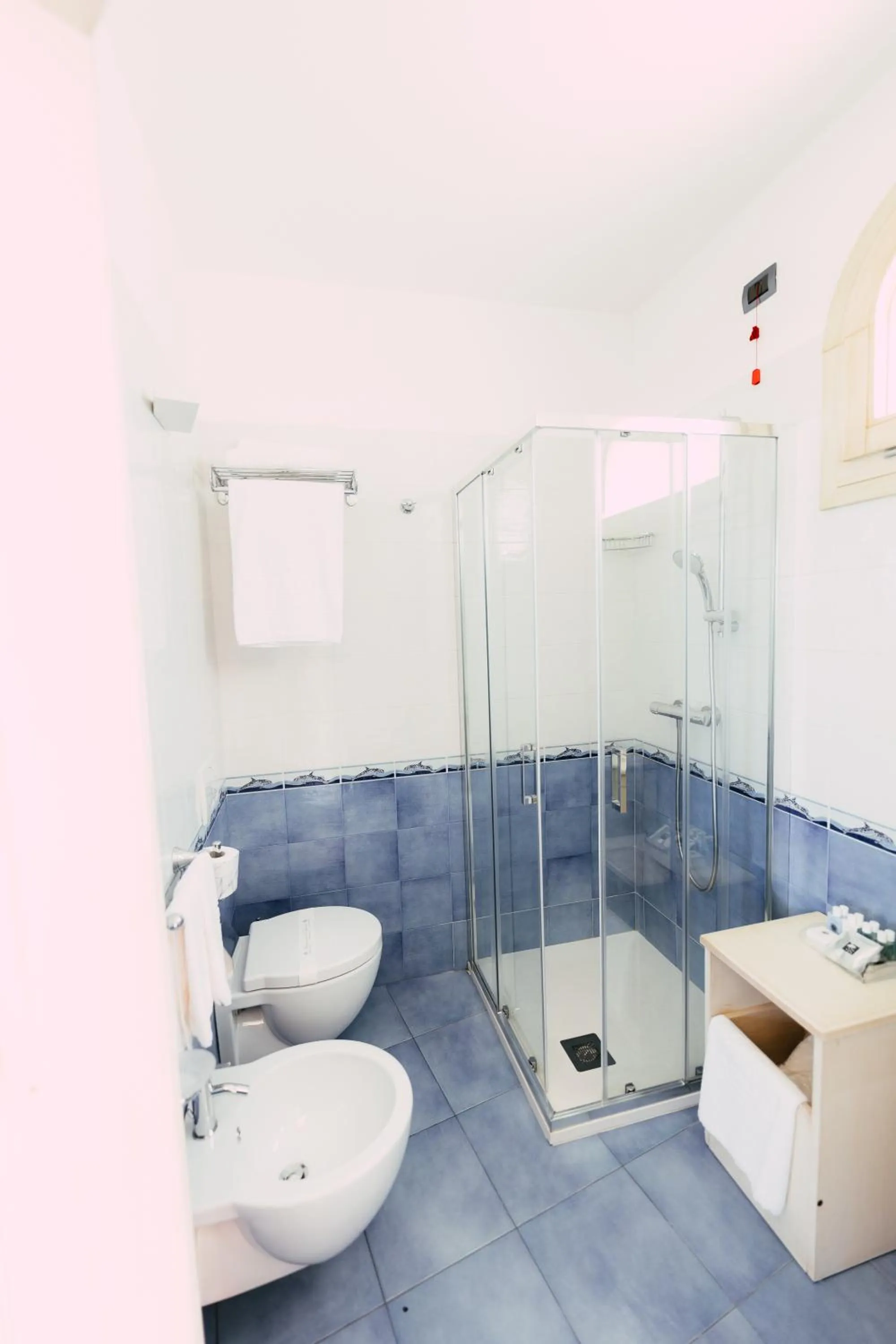 Shower in Baia Delphis Resort