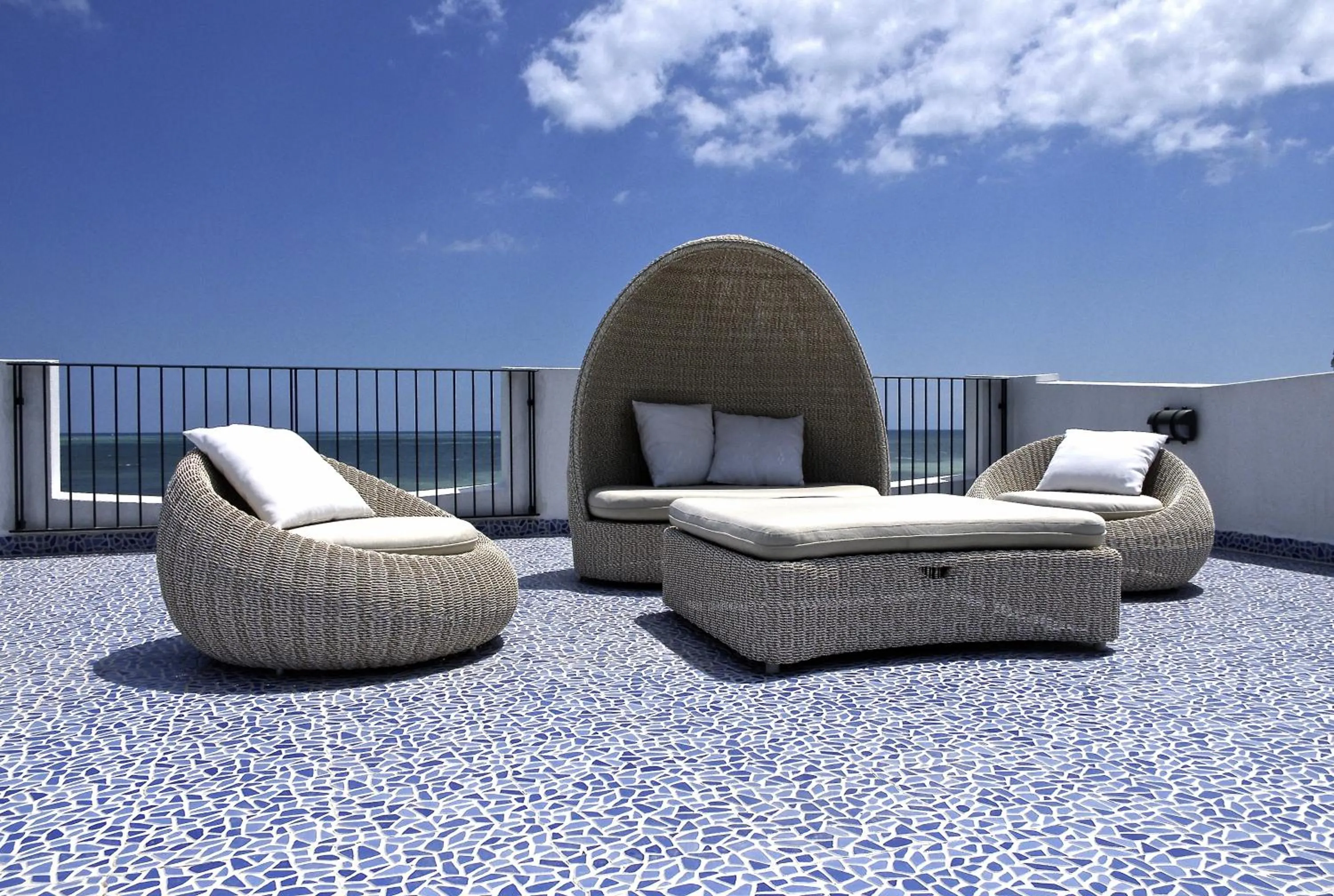 Patio in Baia Delphis Resort