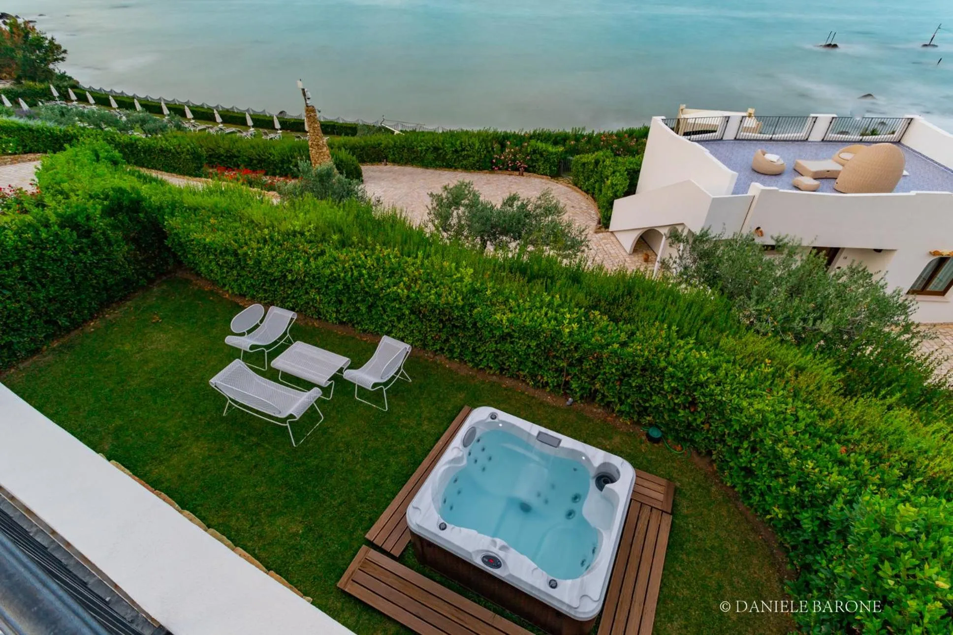 Garden view in Baia Delphis Resort