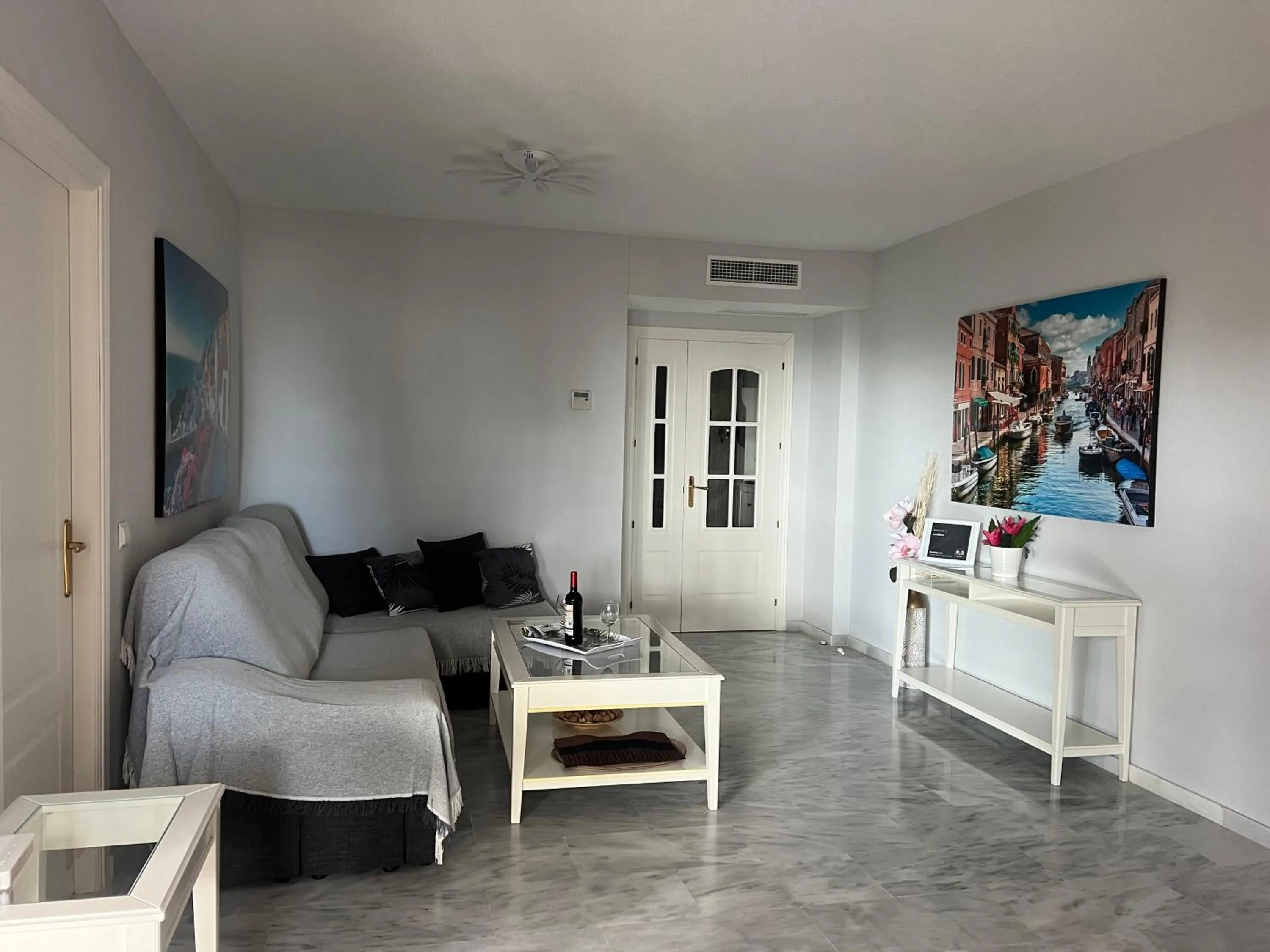 Living room in La Aldea