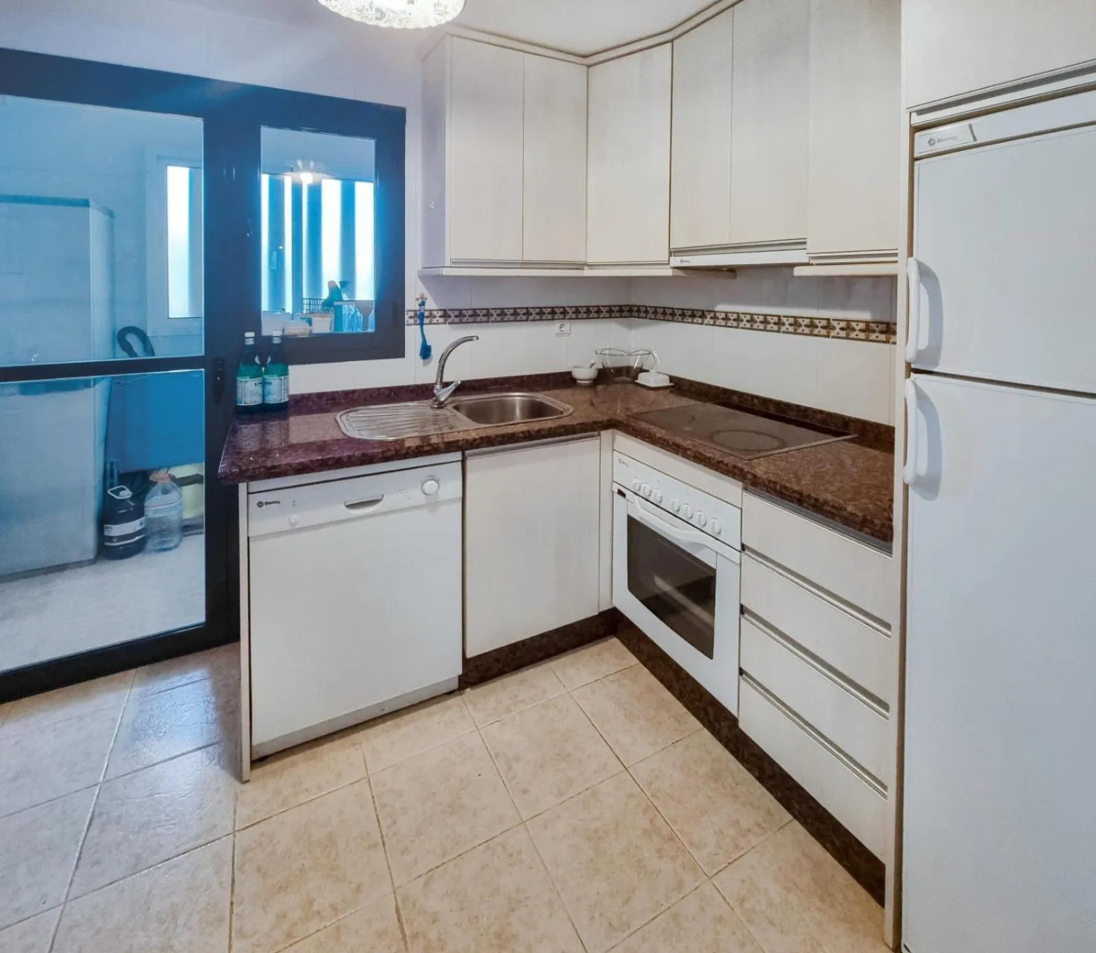 Kitchen or kitchenette in La Aldea