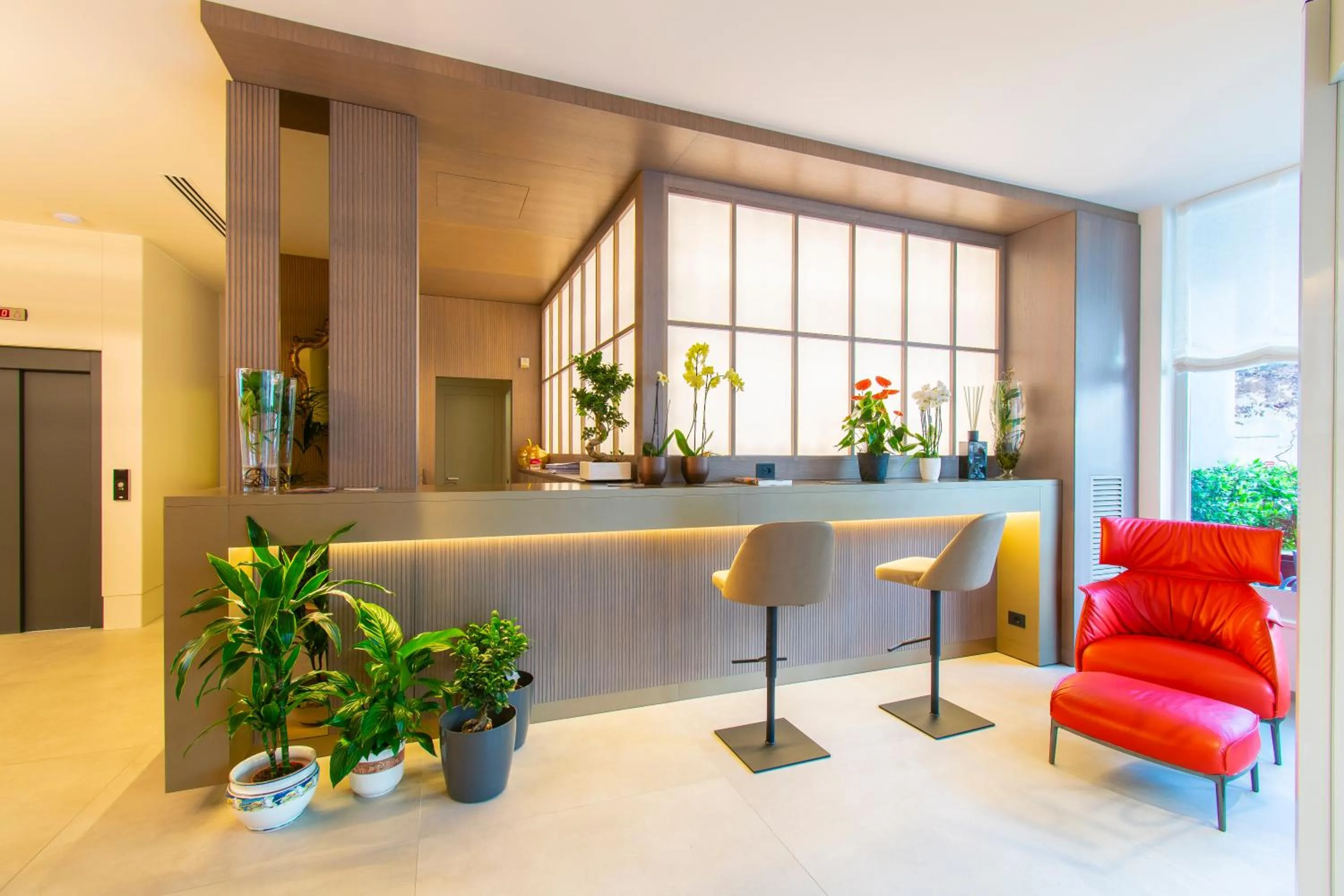 Lobby or reception in Madi city Hotel