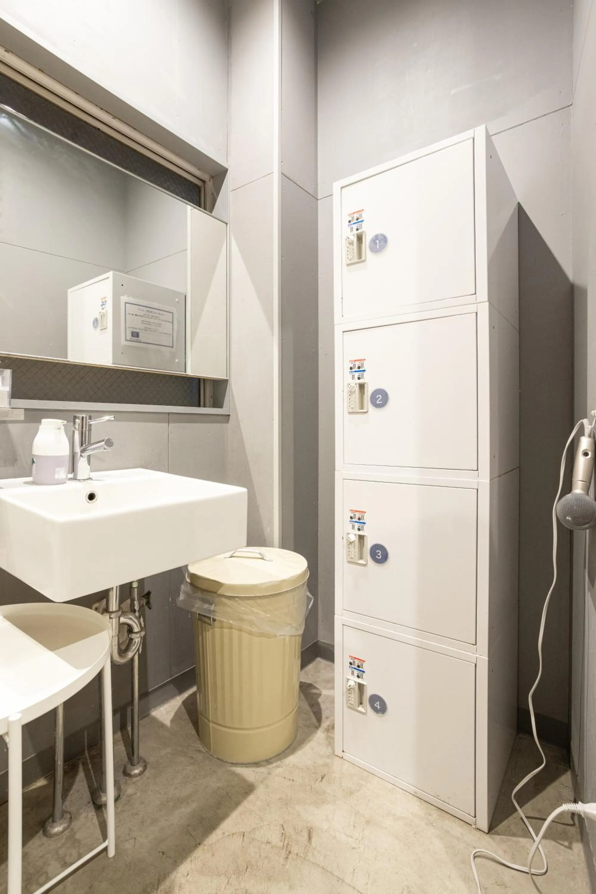 locker in Hostel STAND BY ME