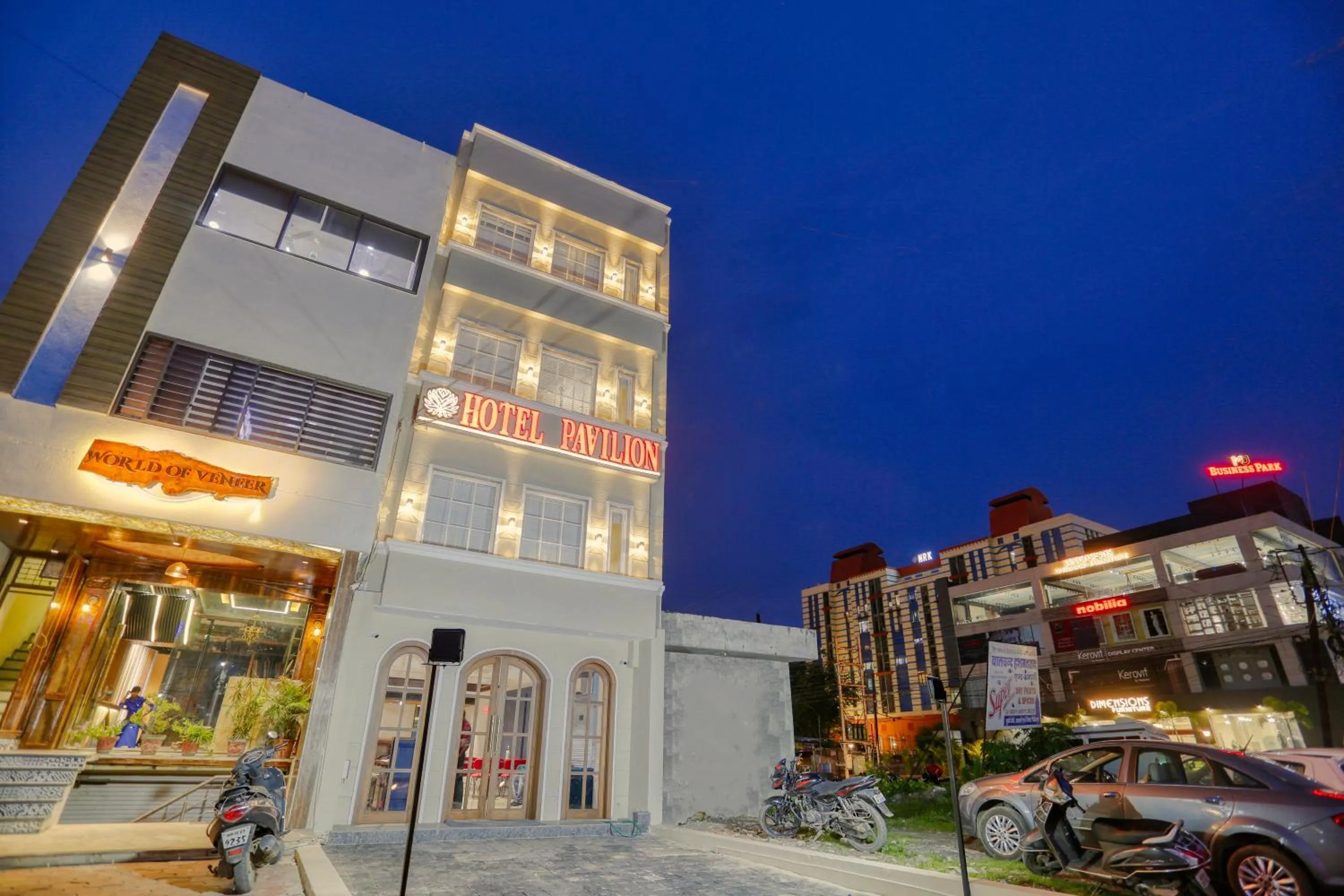 Facade/entrance in Hotel Pavilion