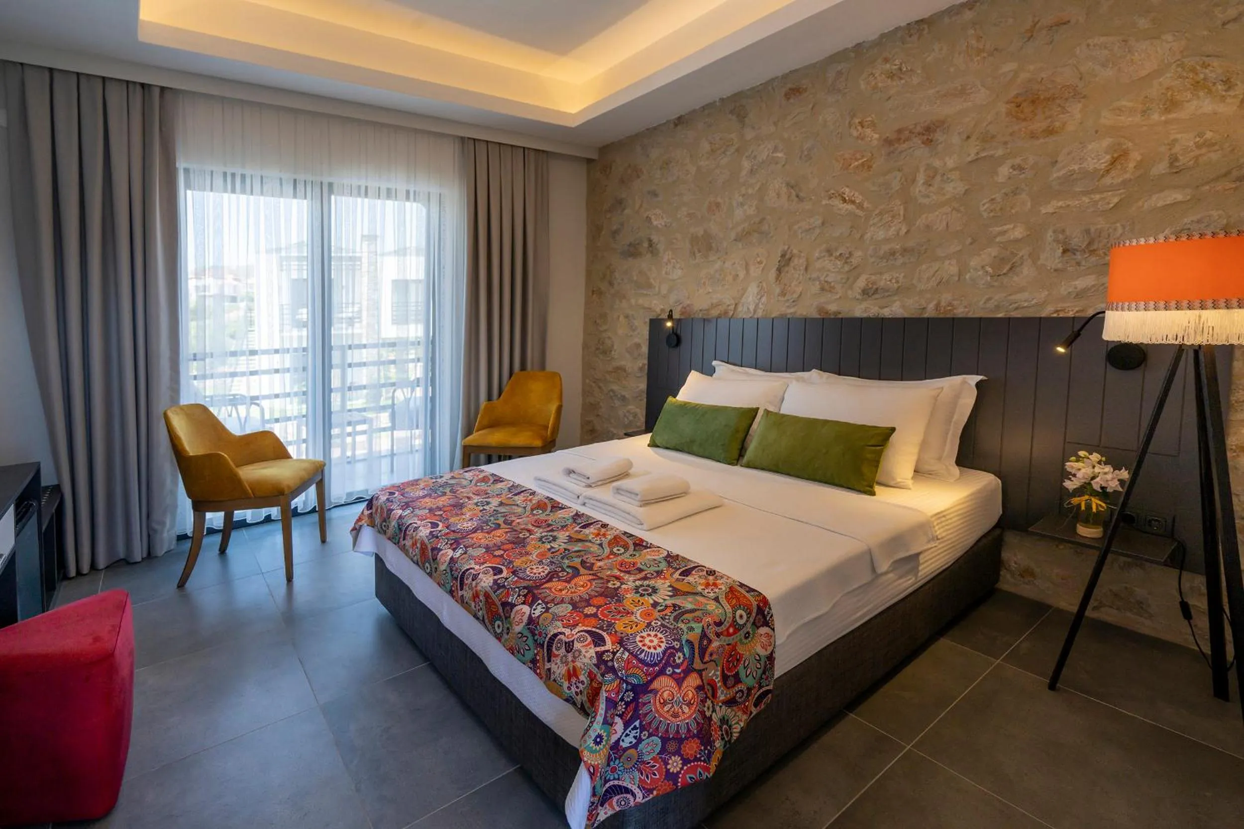 Bed in DADYA BORA HOTEL