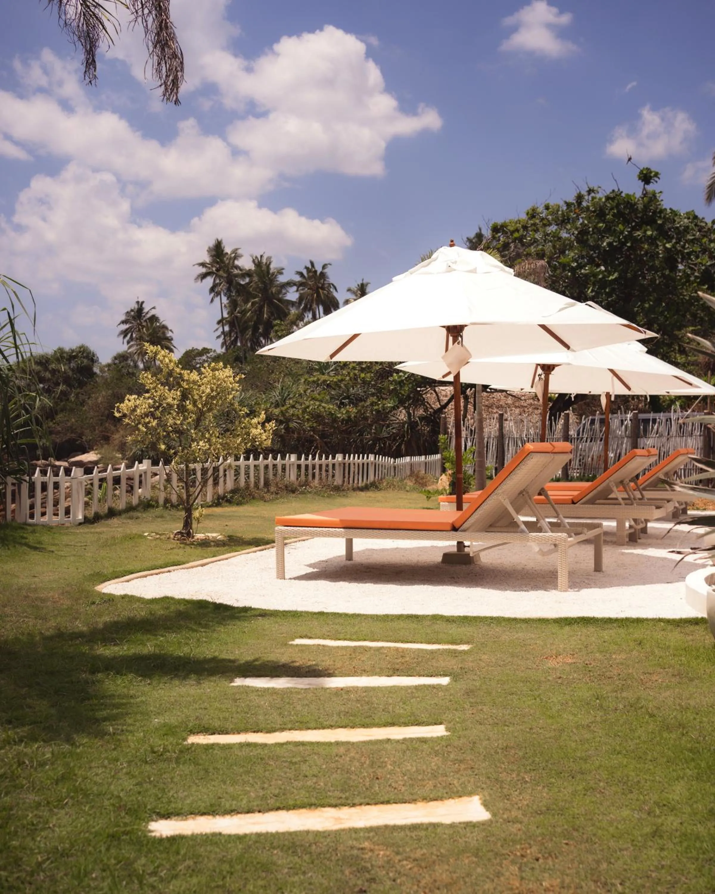 Garden in Belika Beach