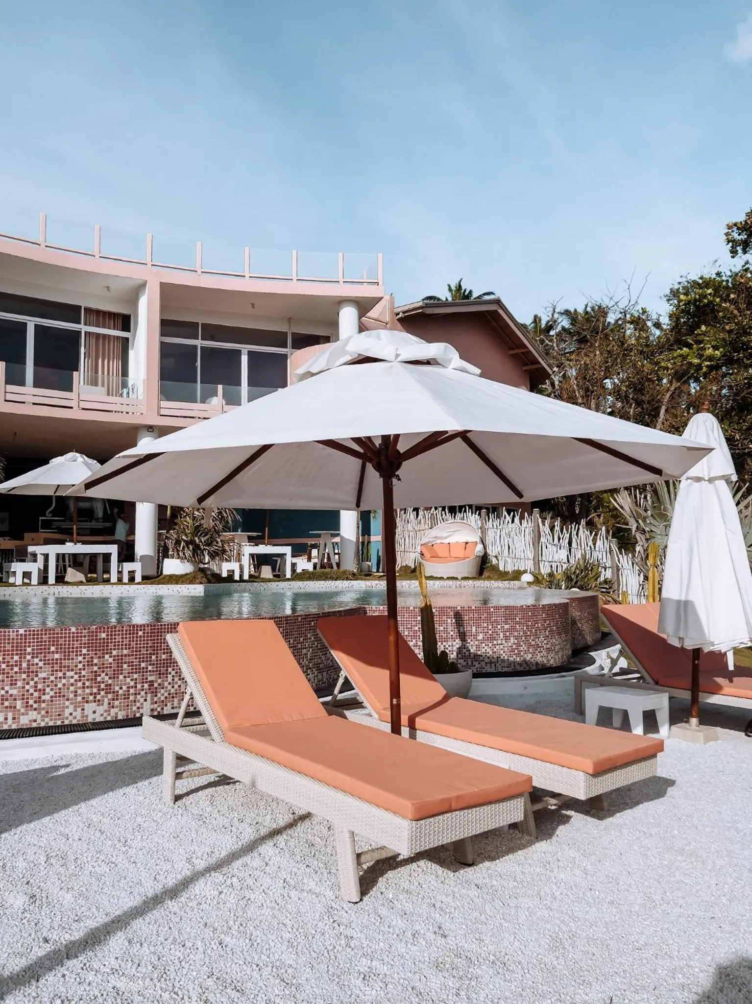 Pool view in Belika Beach