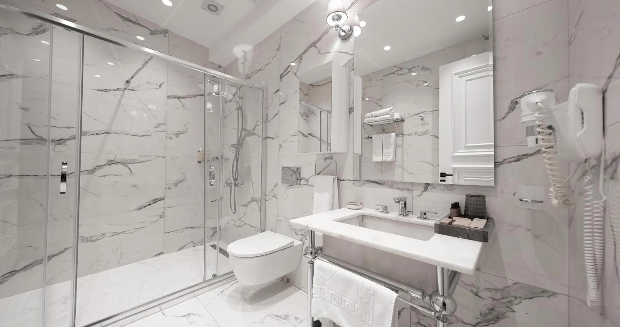 Shower in Hotel De Reve Galata-Special Class