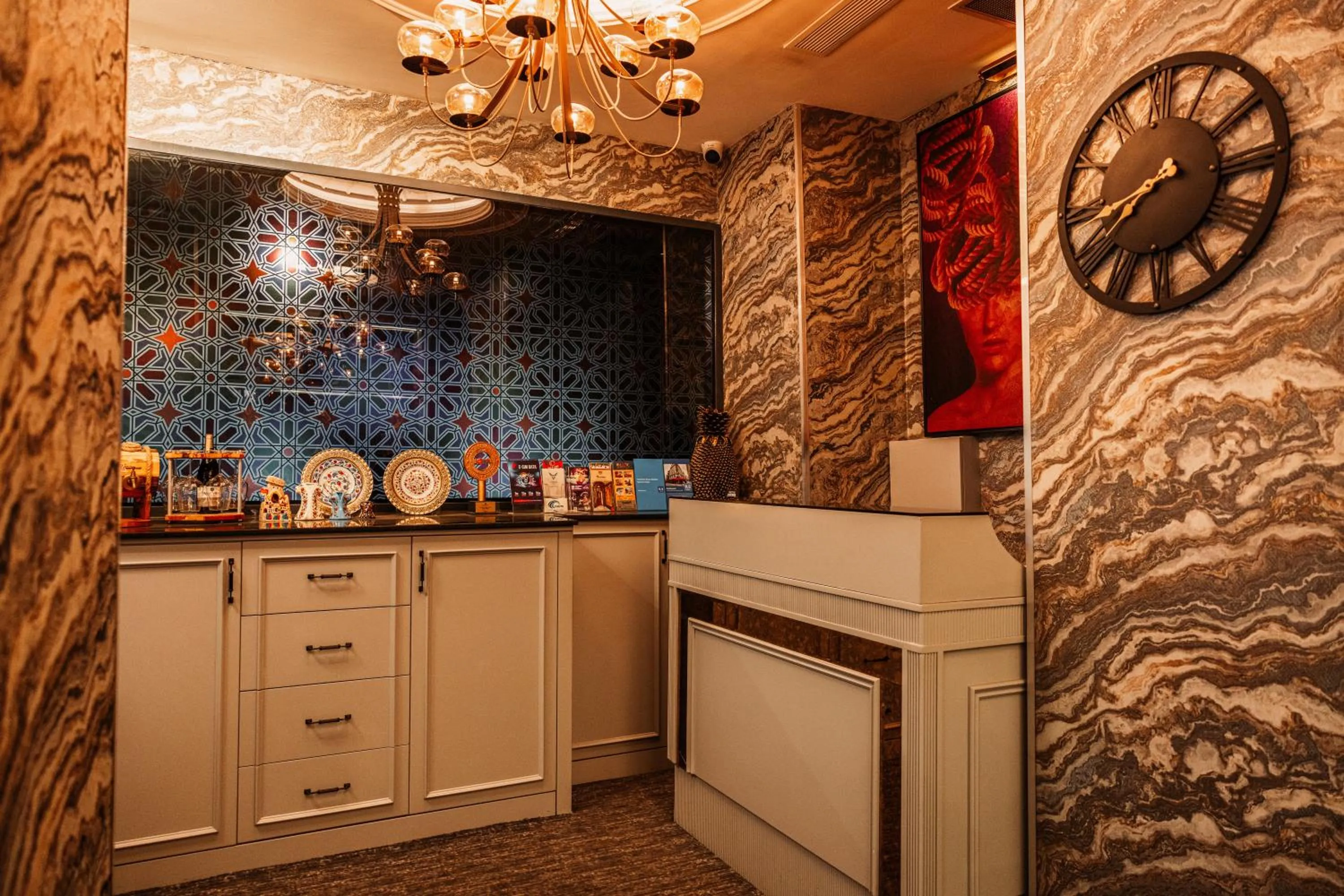 Lobby or reception in Hotel De Reve Galata-Special Class