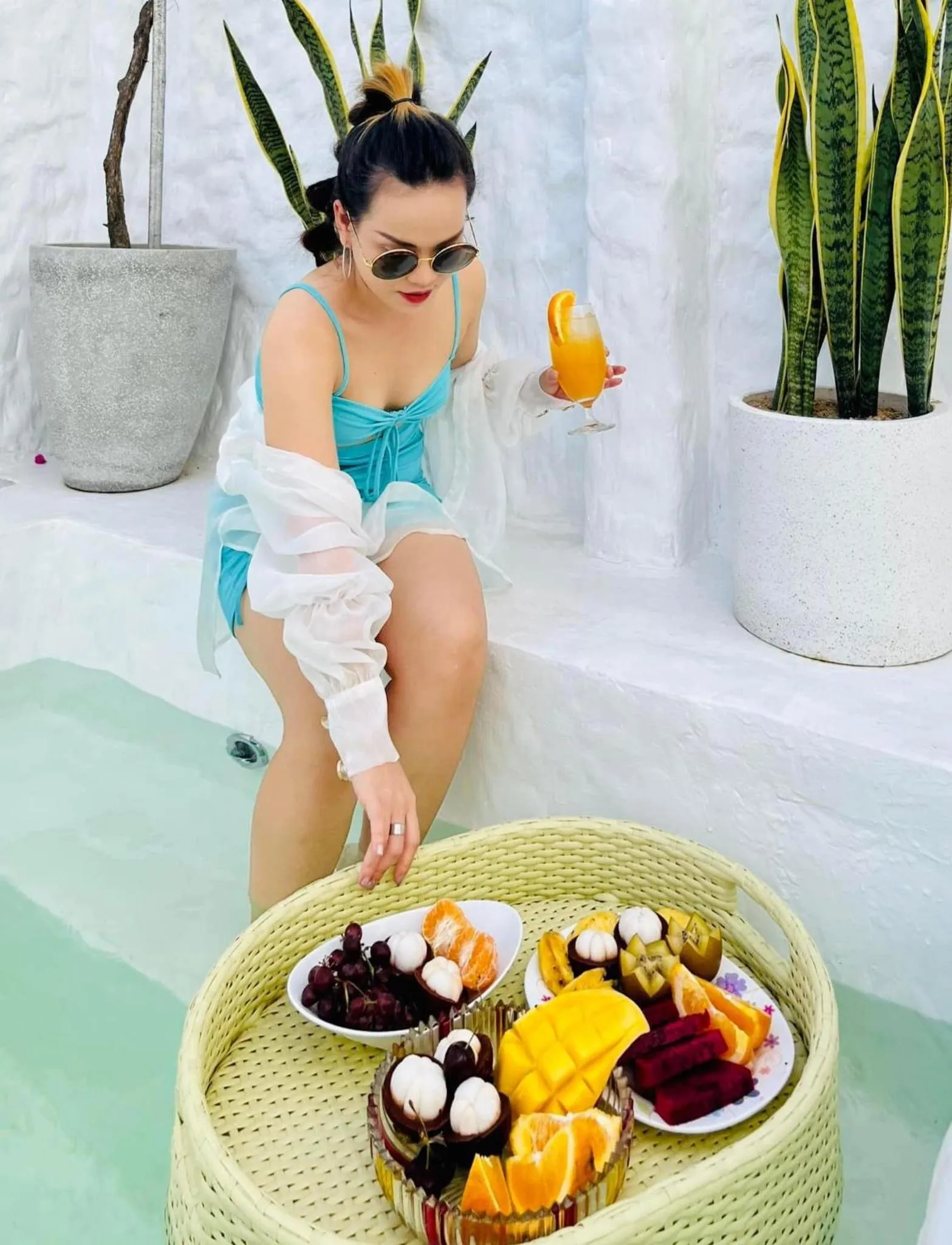 Swimming pool in VV House Quy Nhon