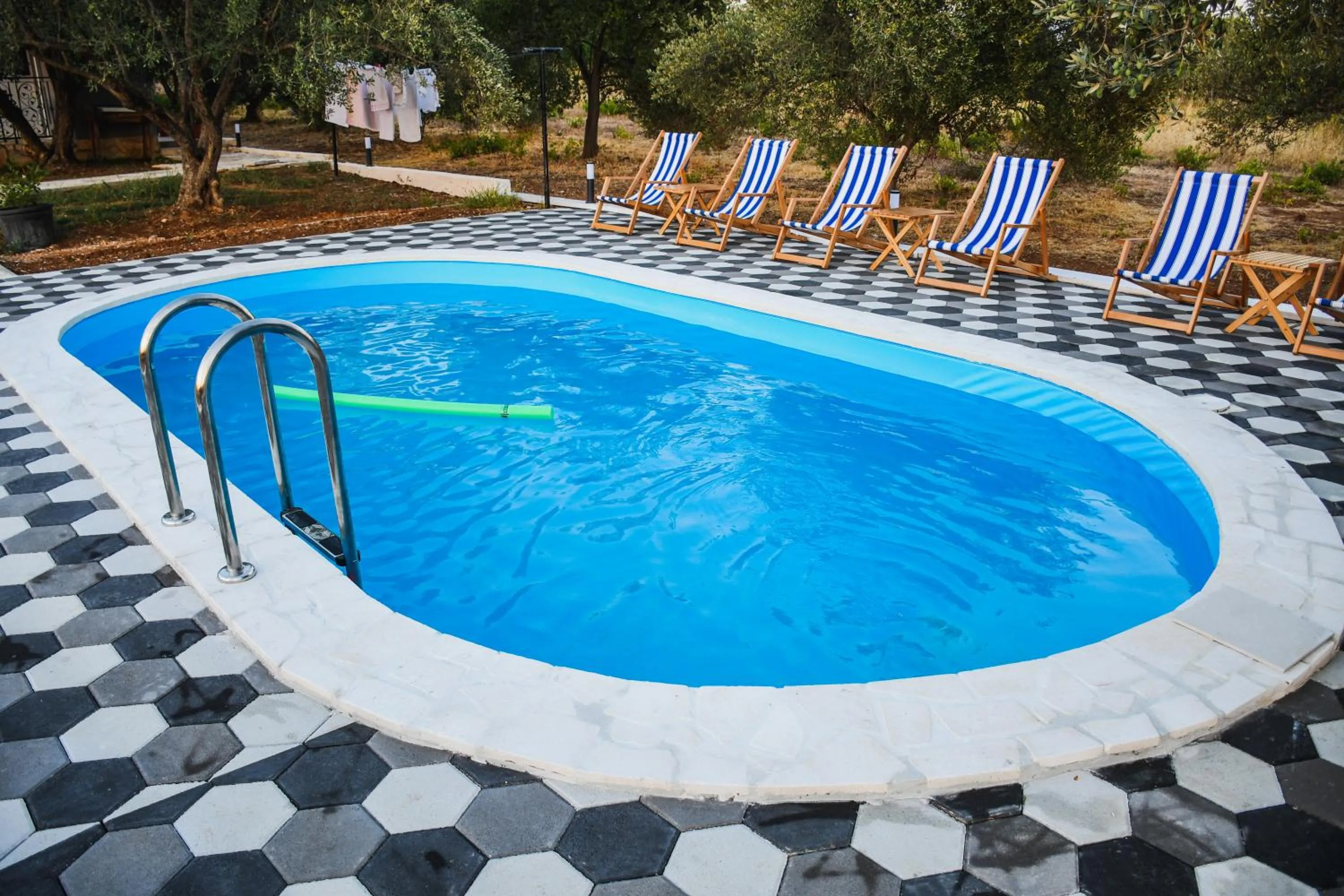 Swimming pool in Apartments Olea