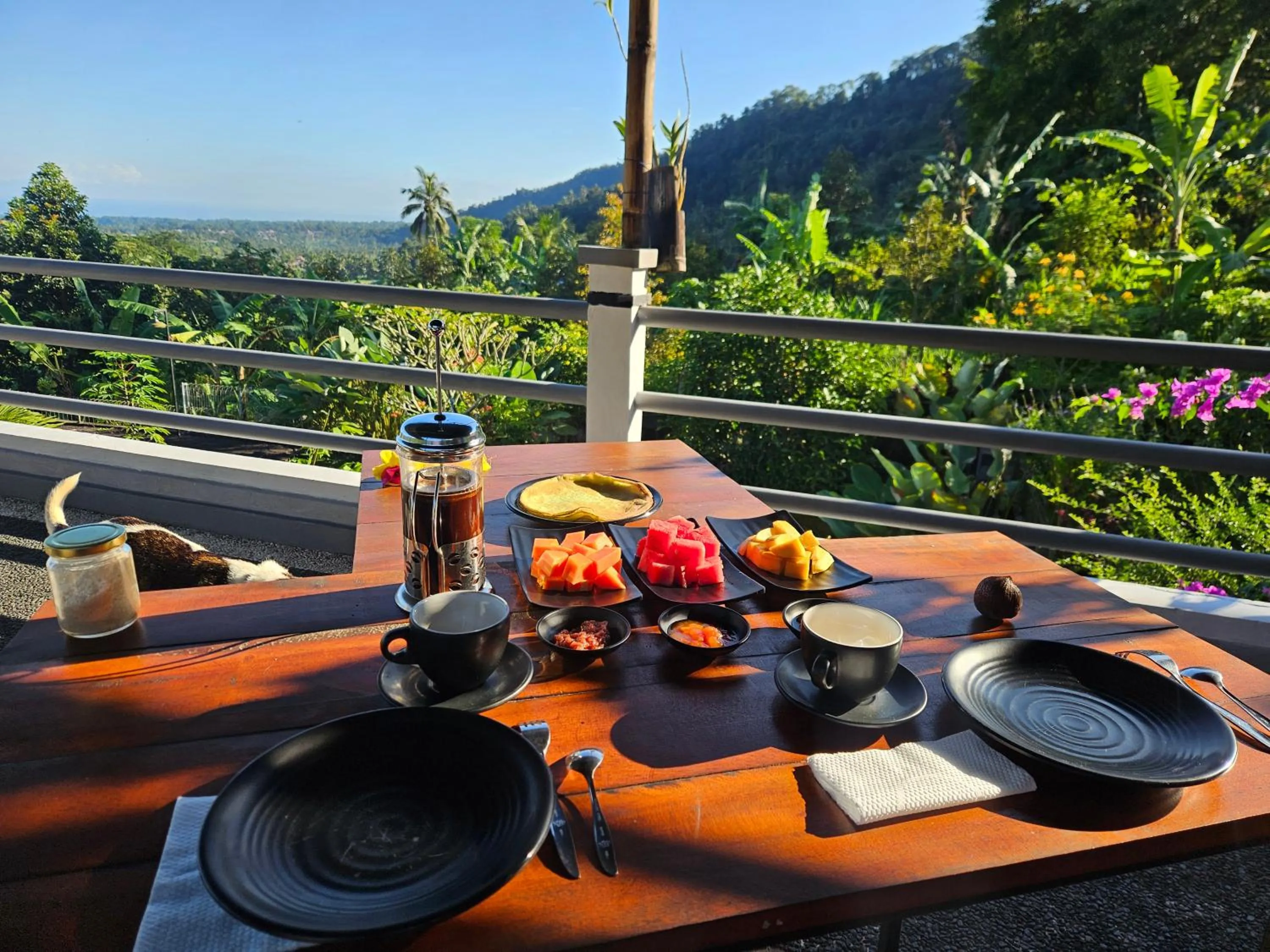 Garden view in Villa Markisa Pakisan