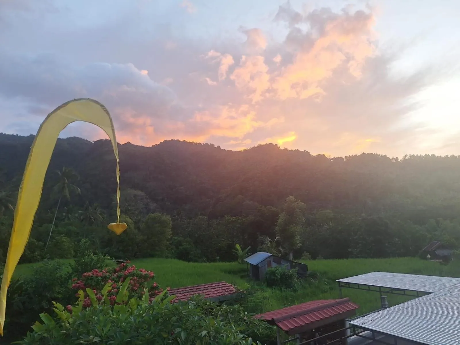 Sunset in Villa Markisa Pakisan
