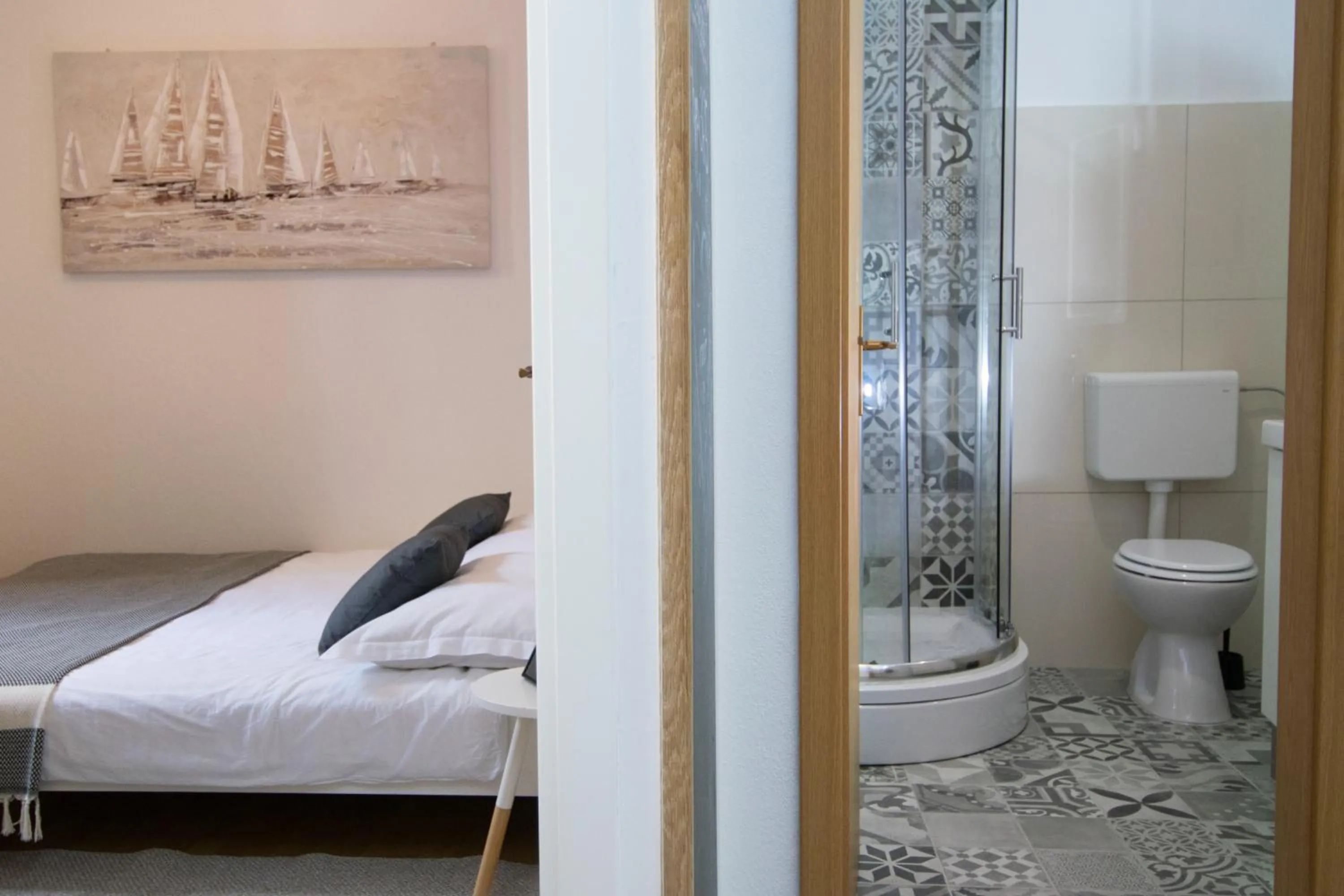 Shower in Studio Terrace Borgoforte