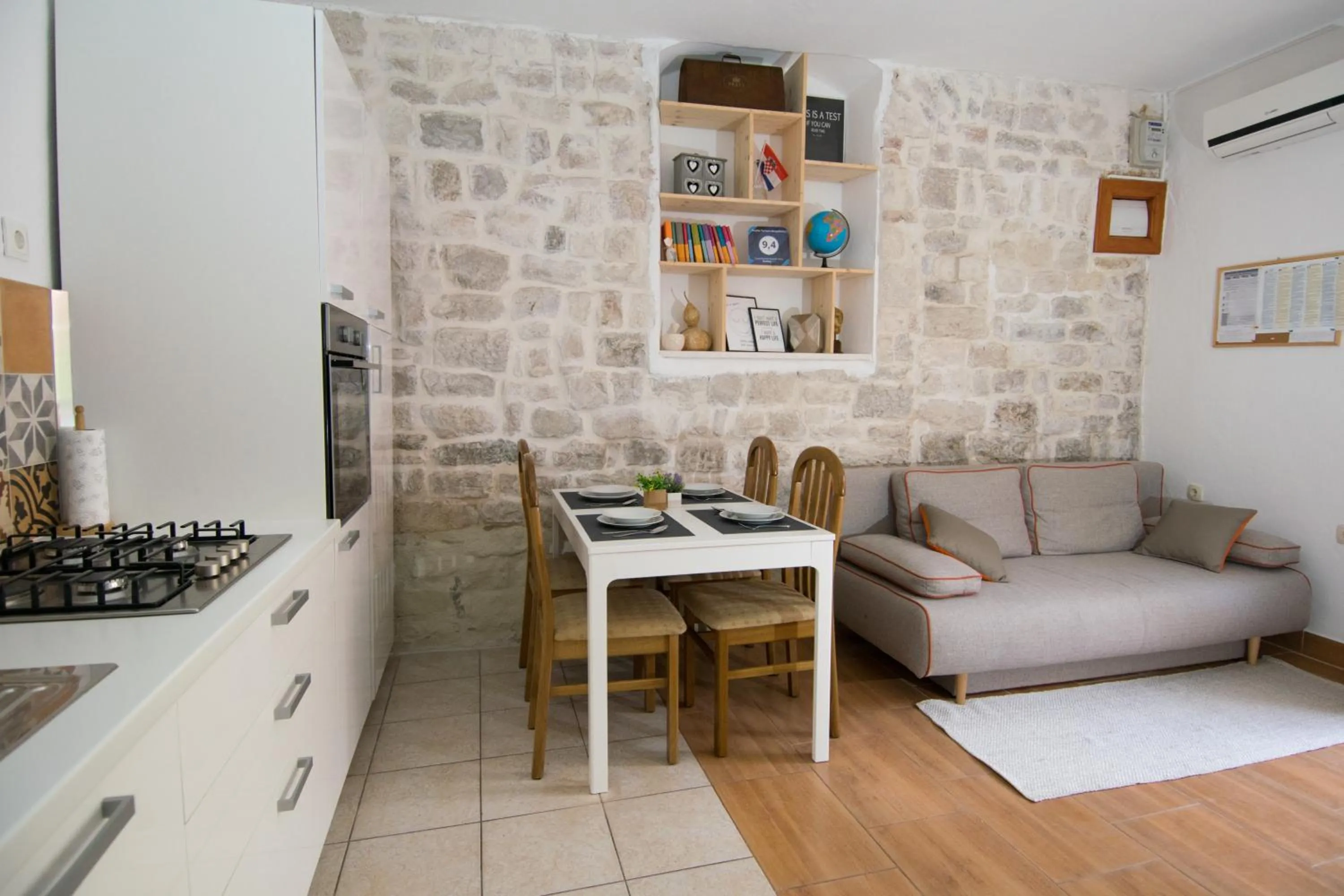 Living room in Studio Terrace Borgoforte
