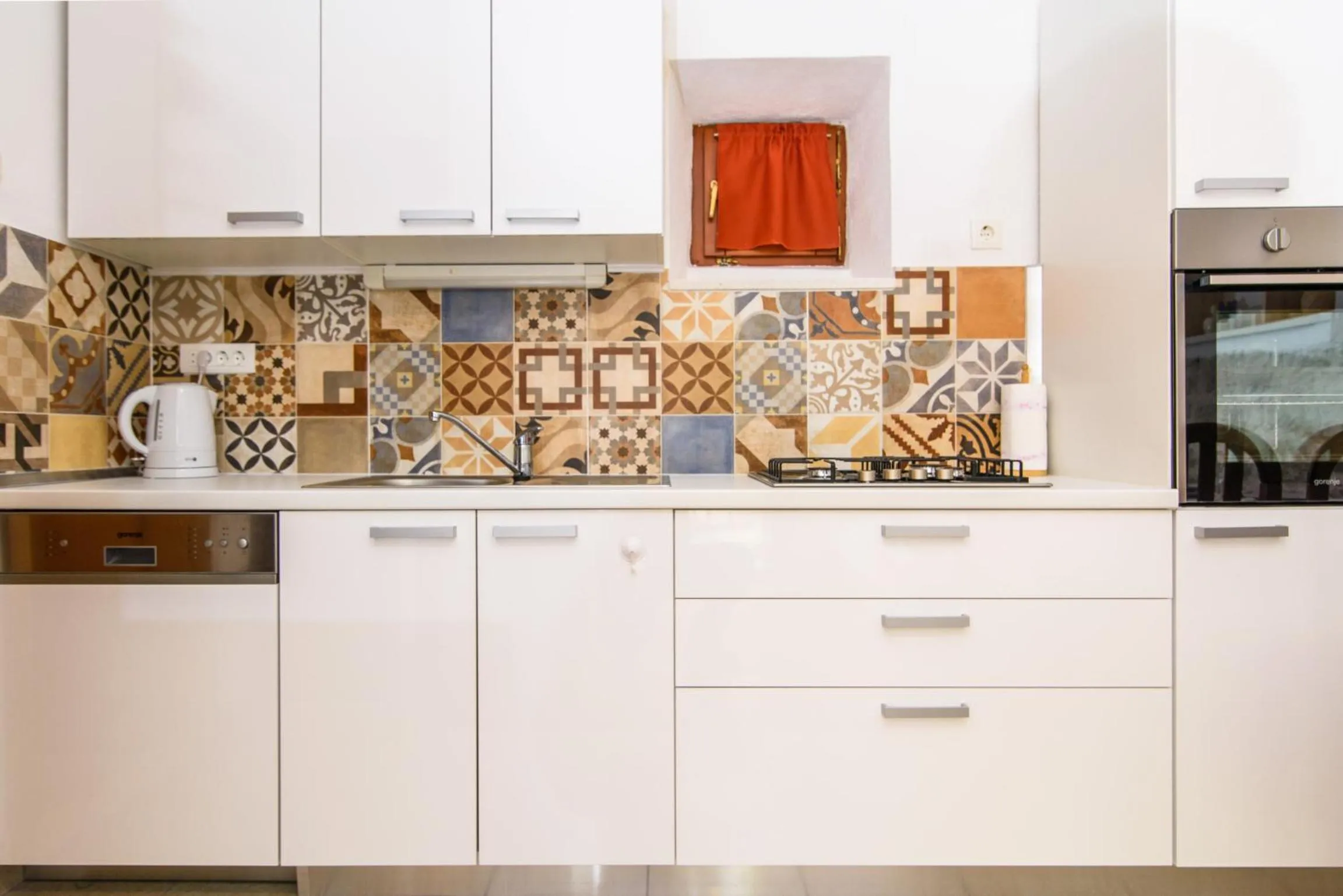Coffee/tea facilities in Studio Terrace Borgoforte