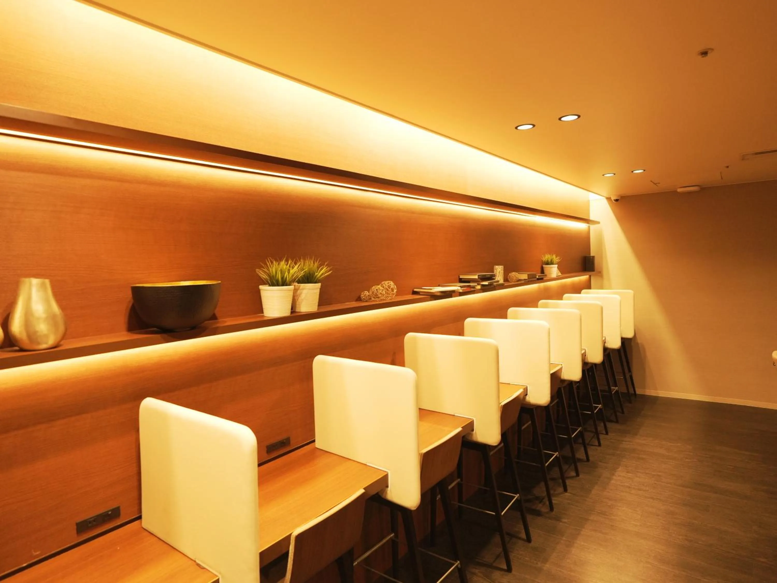 Communal lounge/ TV room in First Cabin Haneda Terminal 1